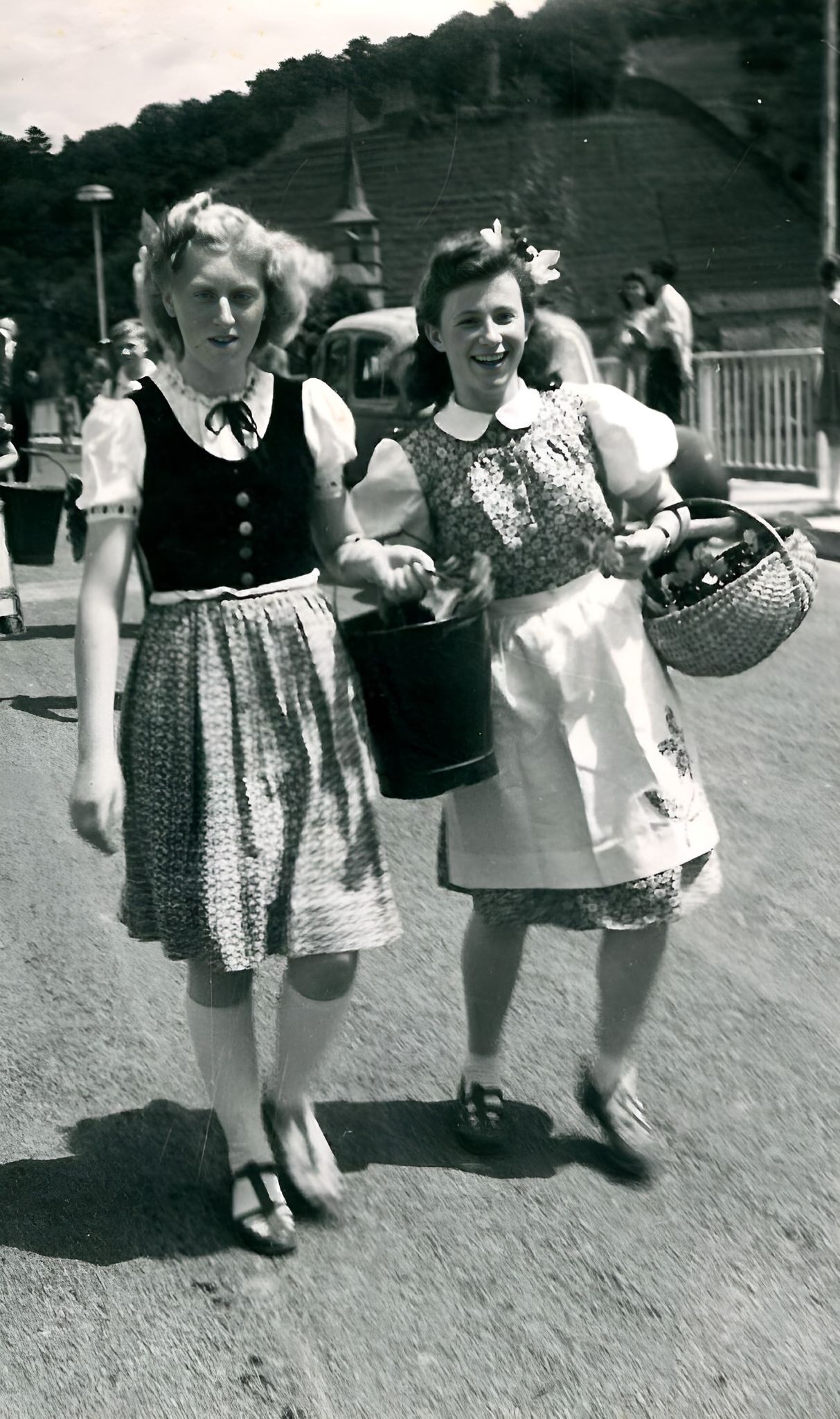 Festzug zum Klingenberger Winzerfest 1951