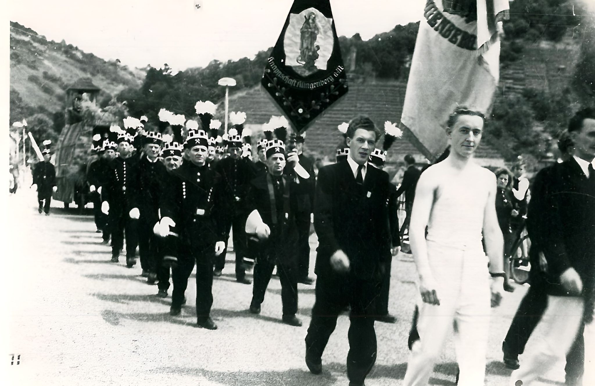 Festzug zum Klingenberger Winzerfest 1951