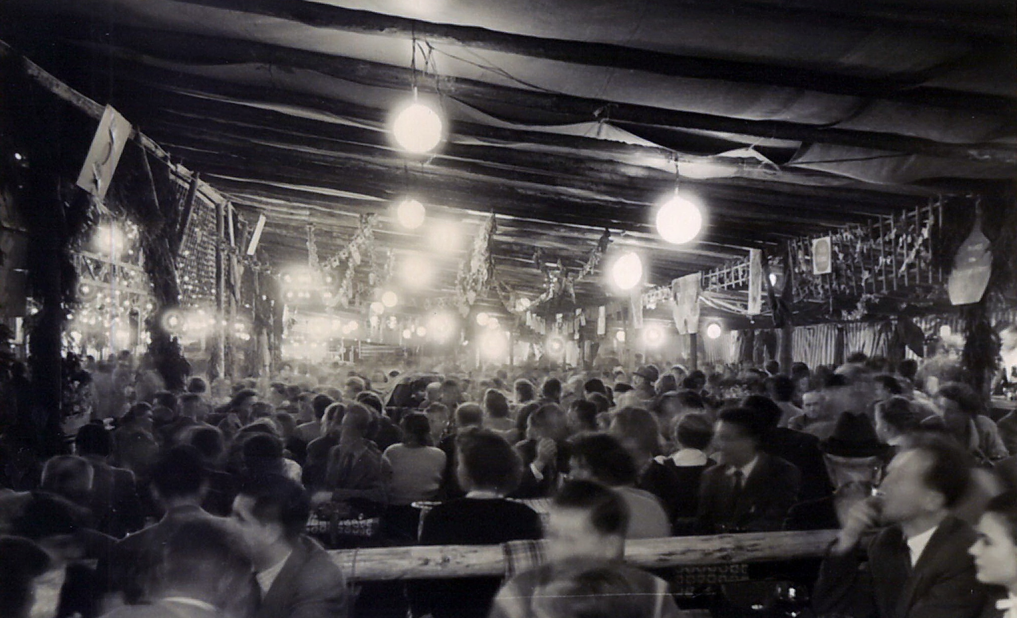 Blick in die Weinlauben