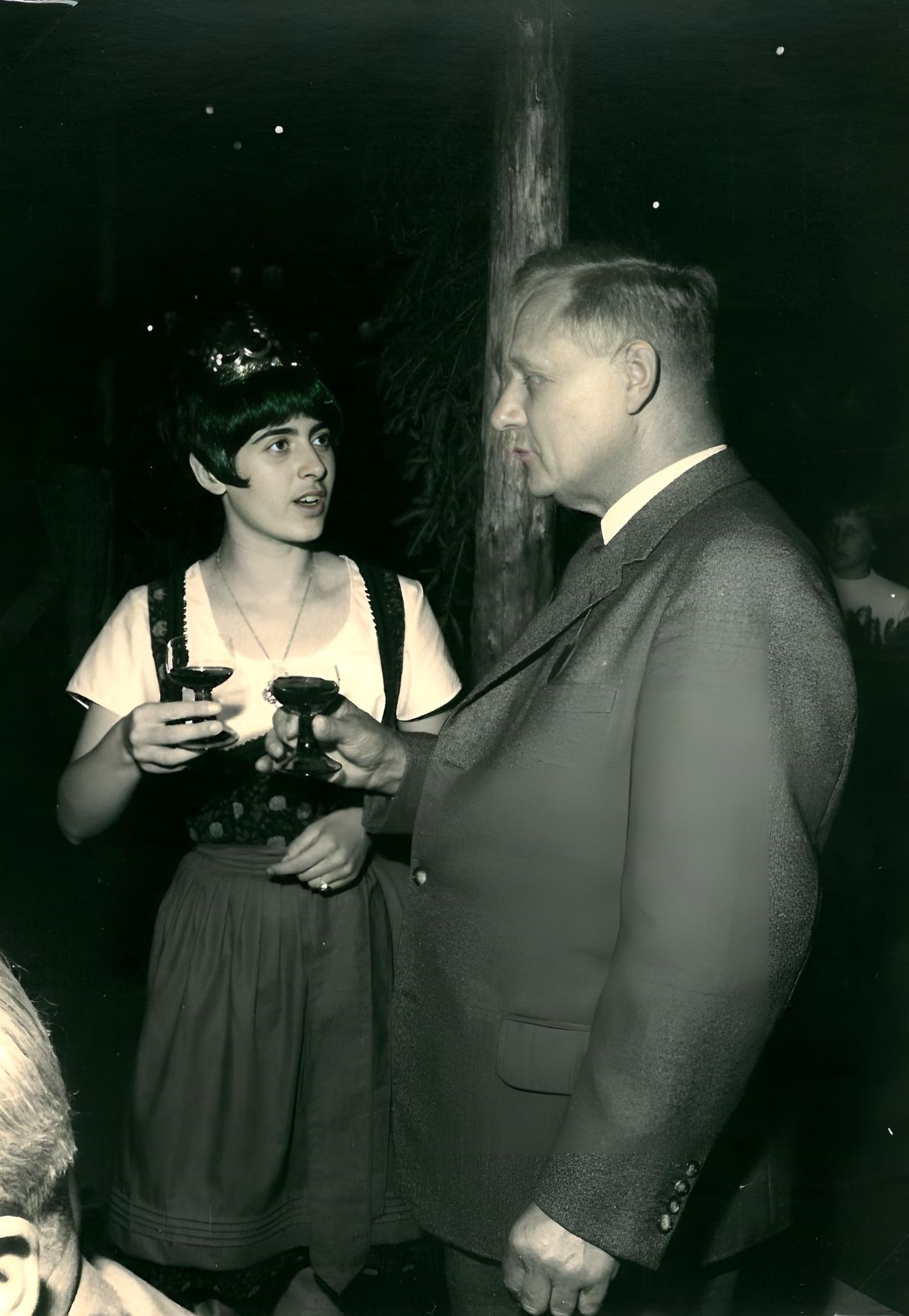 Beim Winzerfest 1966