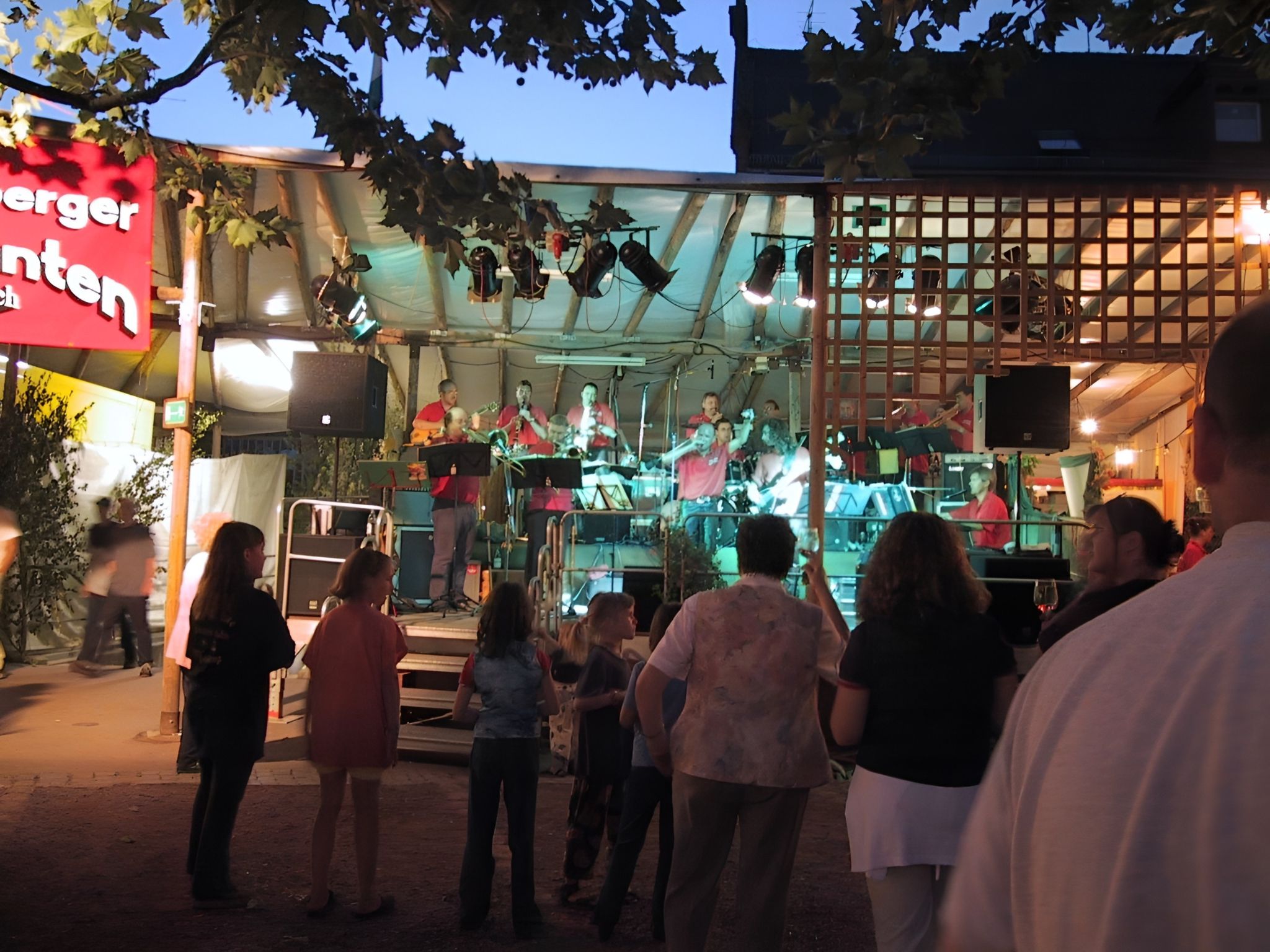 Die Klingenberger Musikanten in Aktion