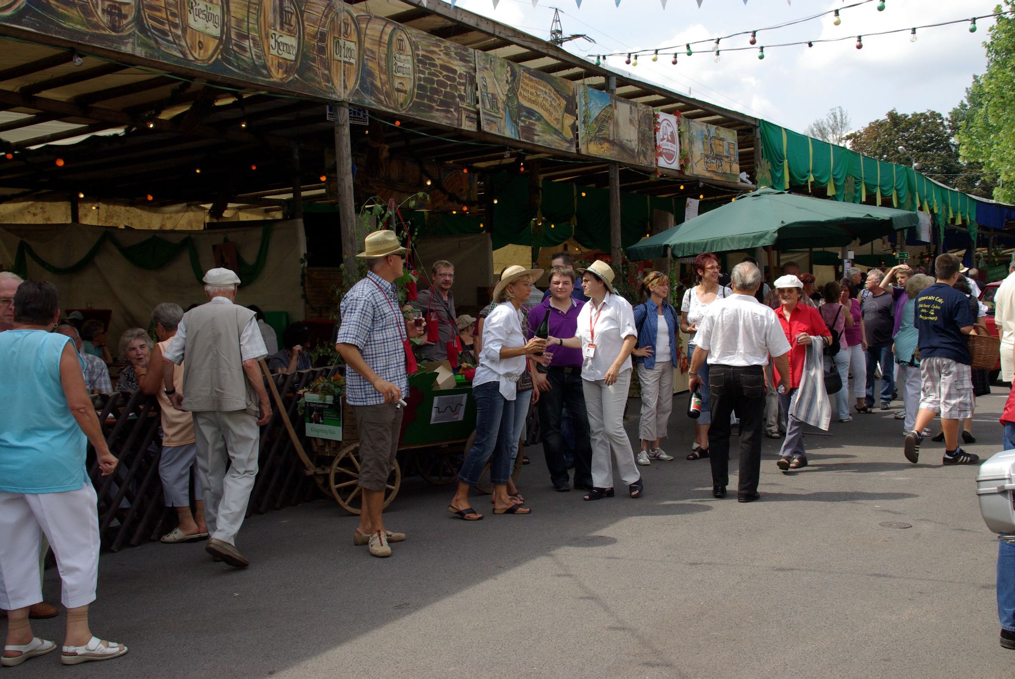 Winzerfesteröffnung und Krönung der Weinprinzessin Kathrin Ühlein