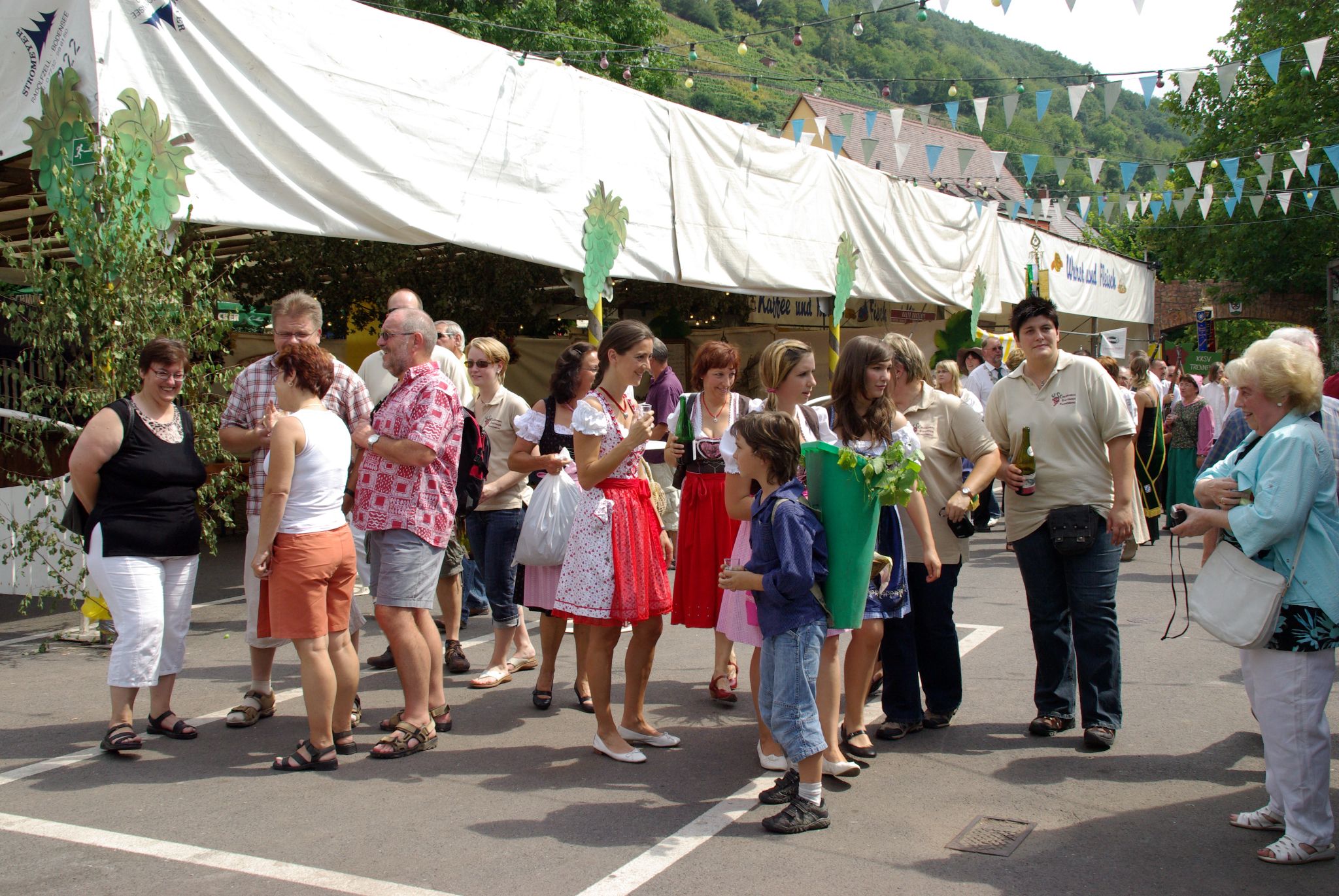 Winzerfesteröffnung und Krönung der Weinprinzessin Kathrin Ühlein