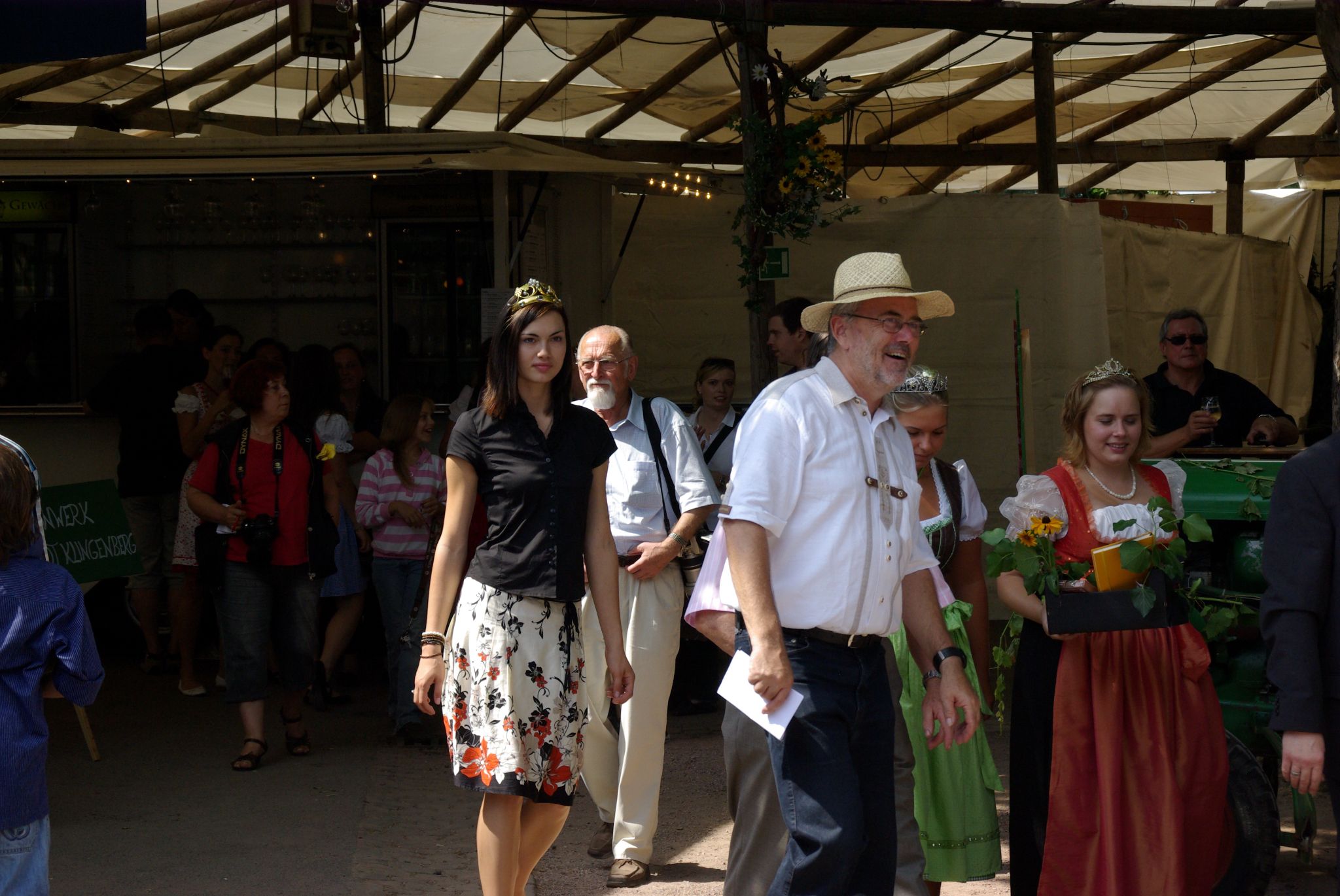 Winzerfesteröffnung und Krönung der Weinprinzessin Kathrin Ühlein