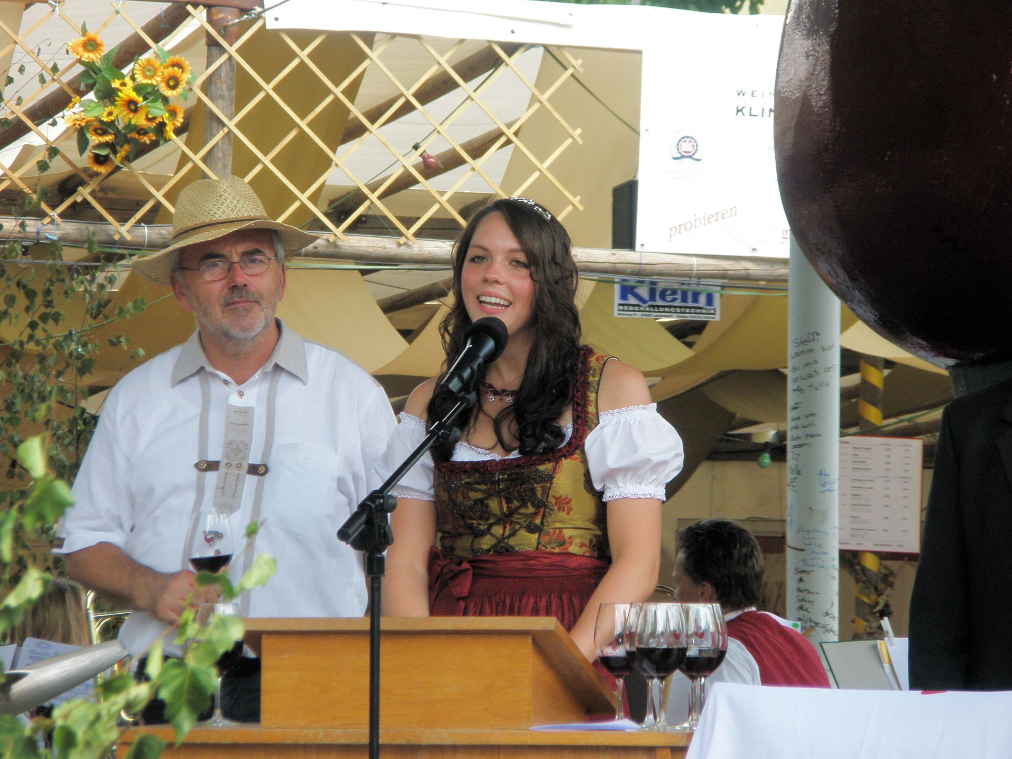 Winzerfesteröffnung und Krönung der Weinprinzessin Kathrin Ühlein