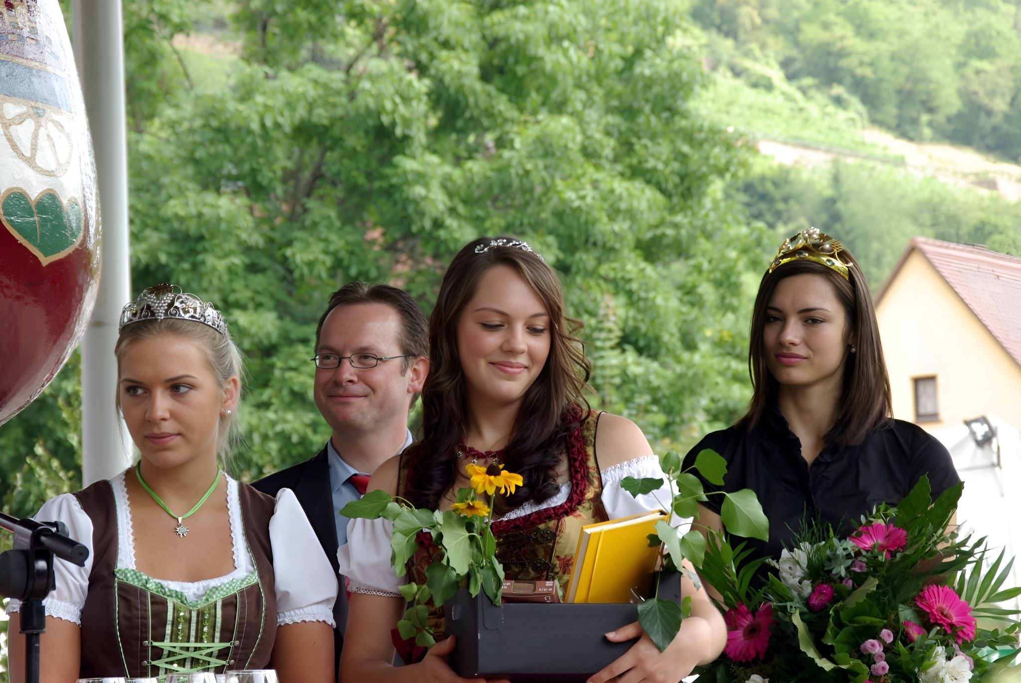Winzerfesteröffnung und Krönung der Weinprinzessin Kathrin Ühlein
