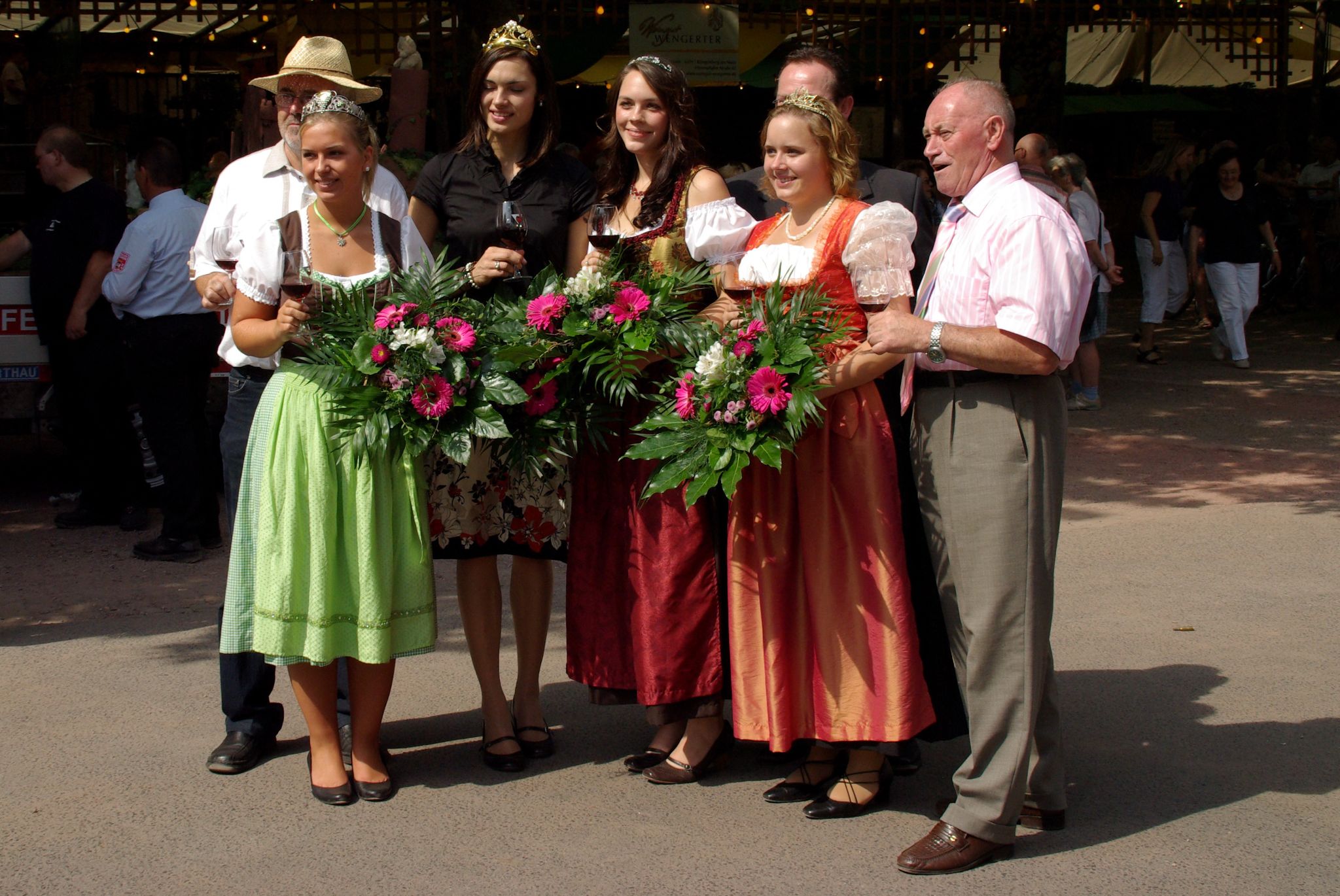 Winzerfesteröffnung und Krönung der Weinprinzessin Kathrin Ühlein