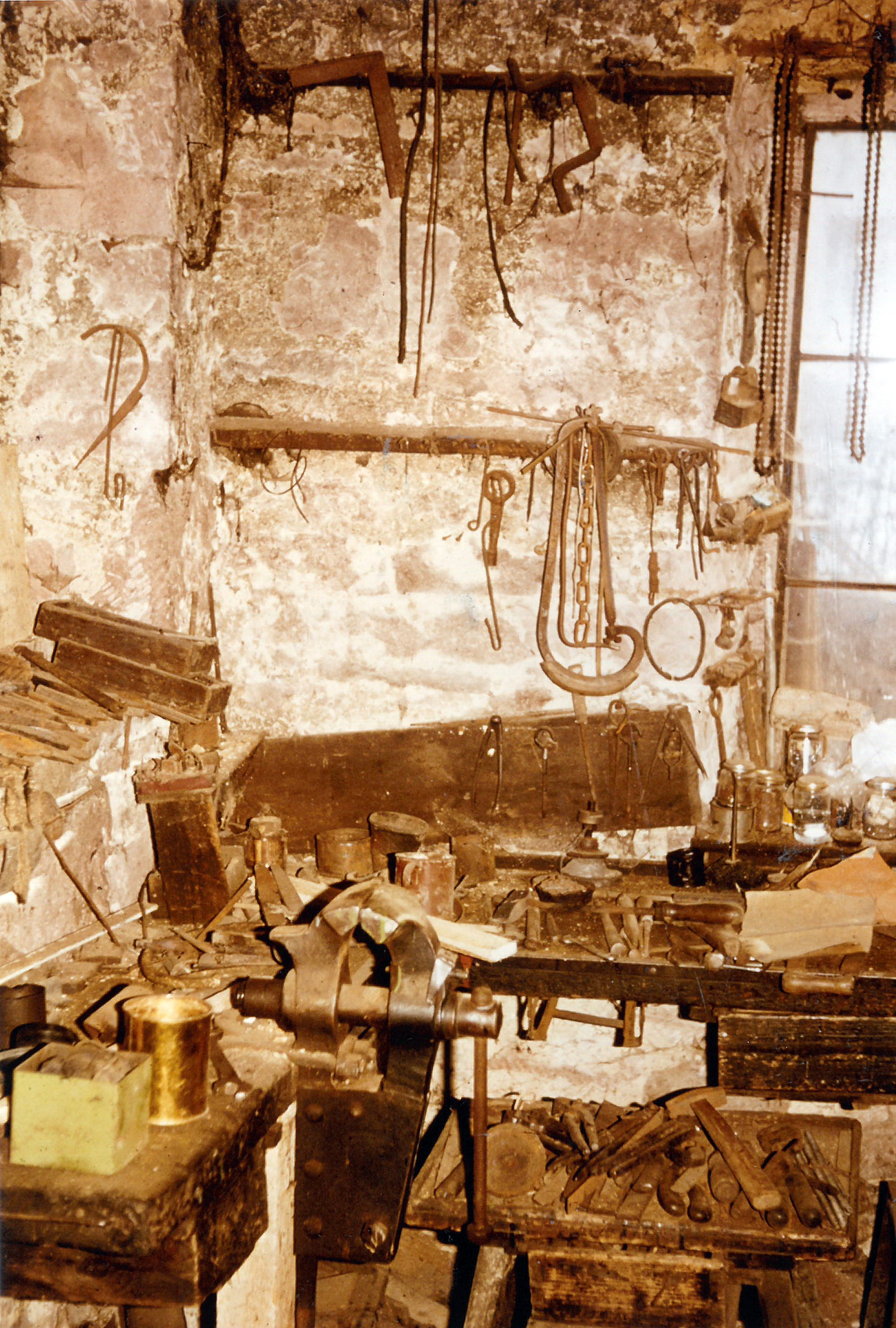 In der alten Dorfschmiede in Röllfeld