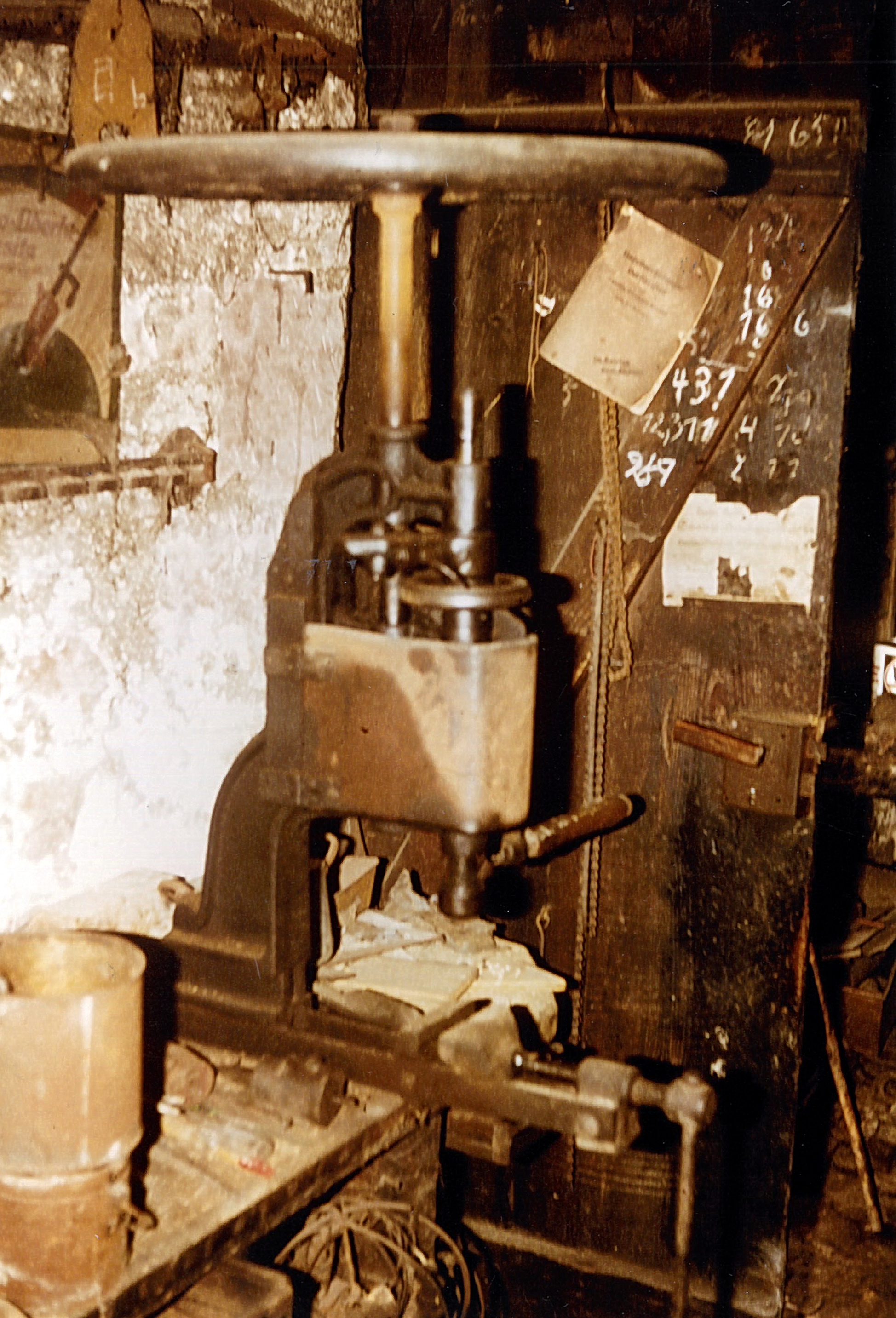 In der alten Dorfschmiede in Röllfeld