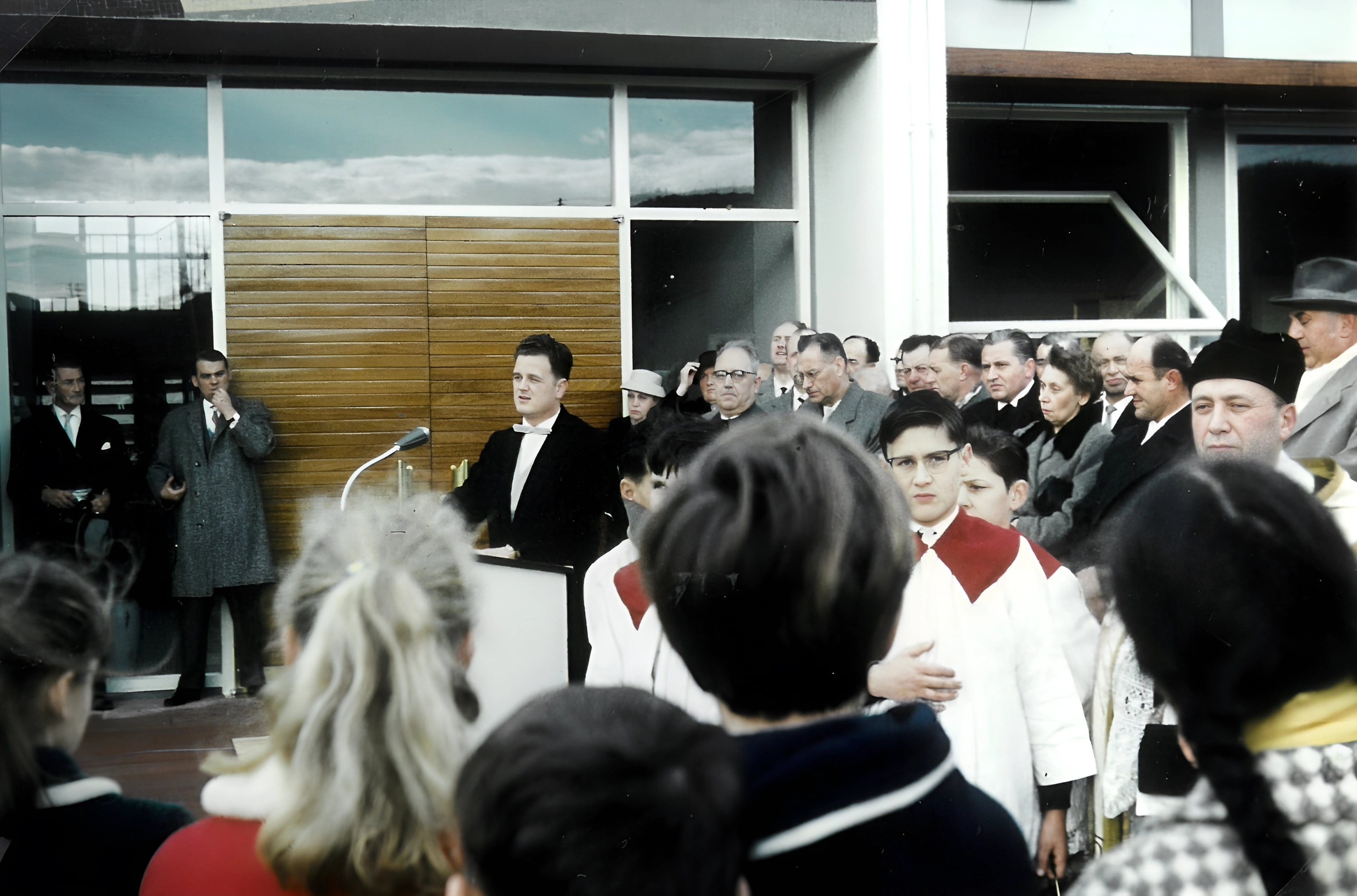 Einweihung des neuen Schulhauses