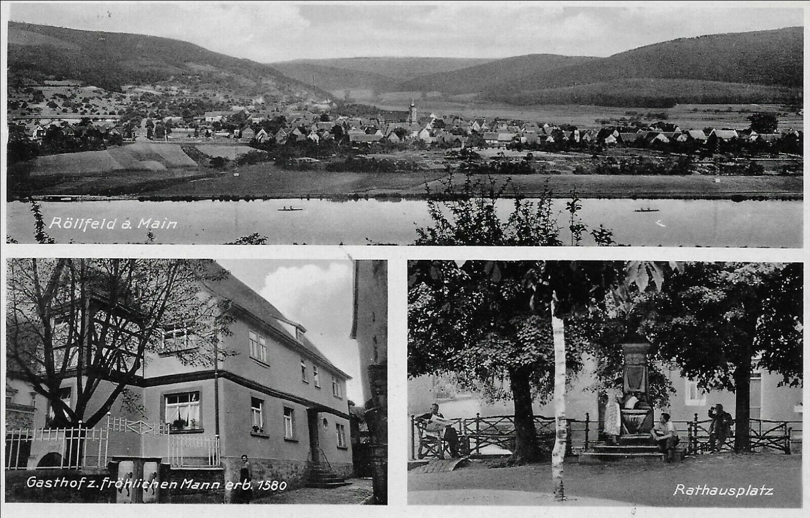 Mehrbildansichtskarte von 1938