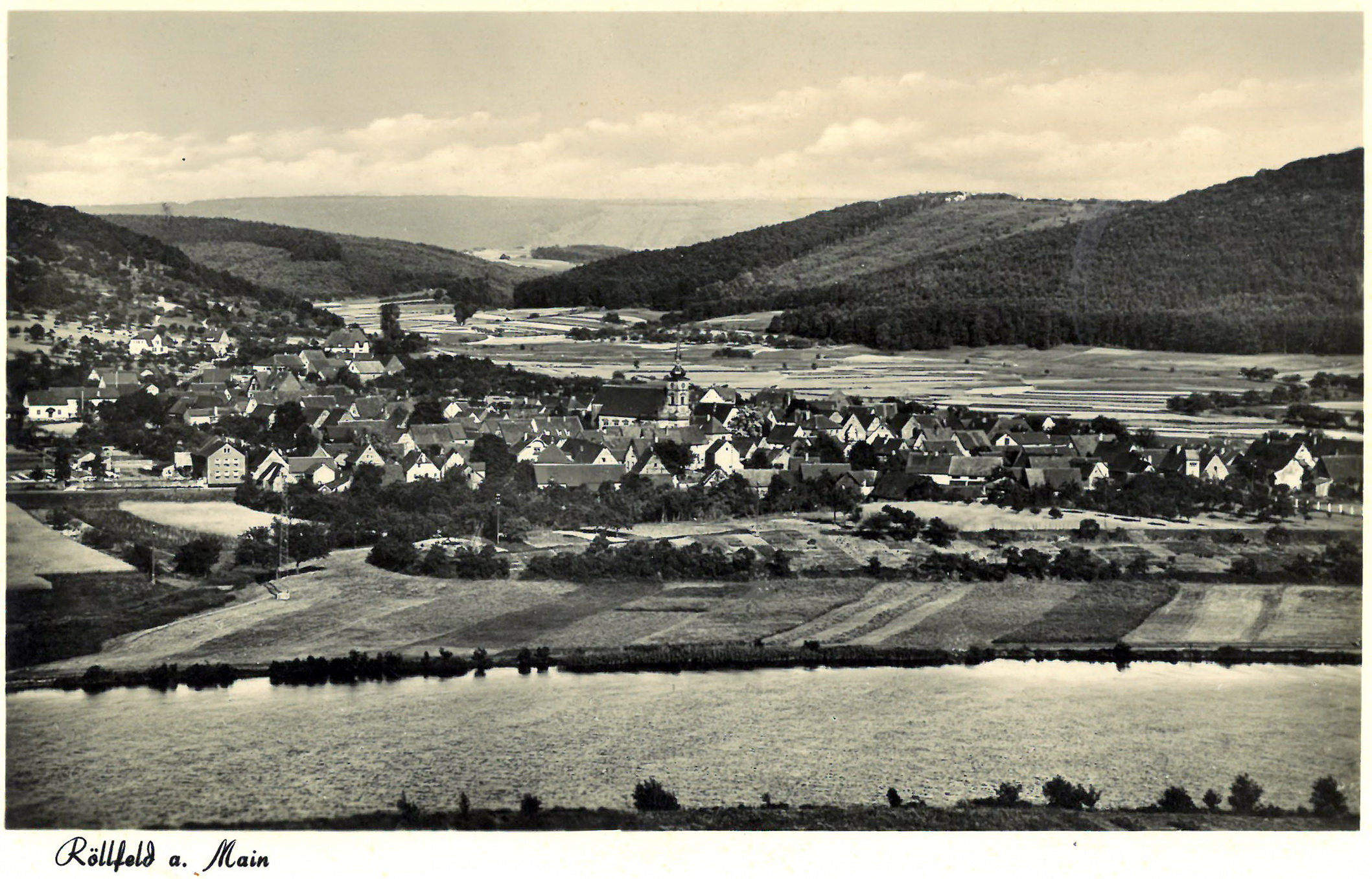 Gesamtanssicht von Westen 1948