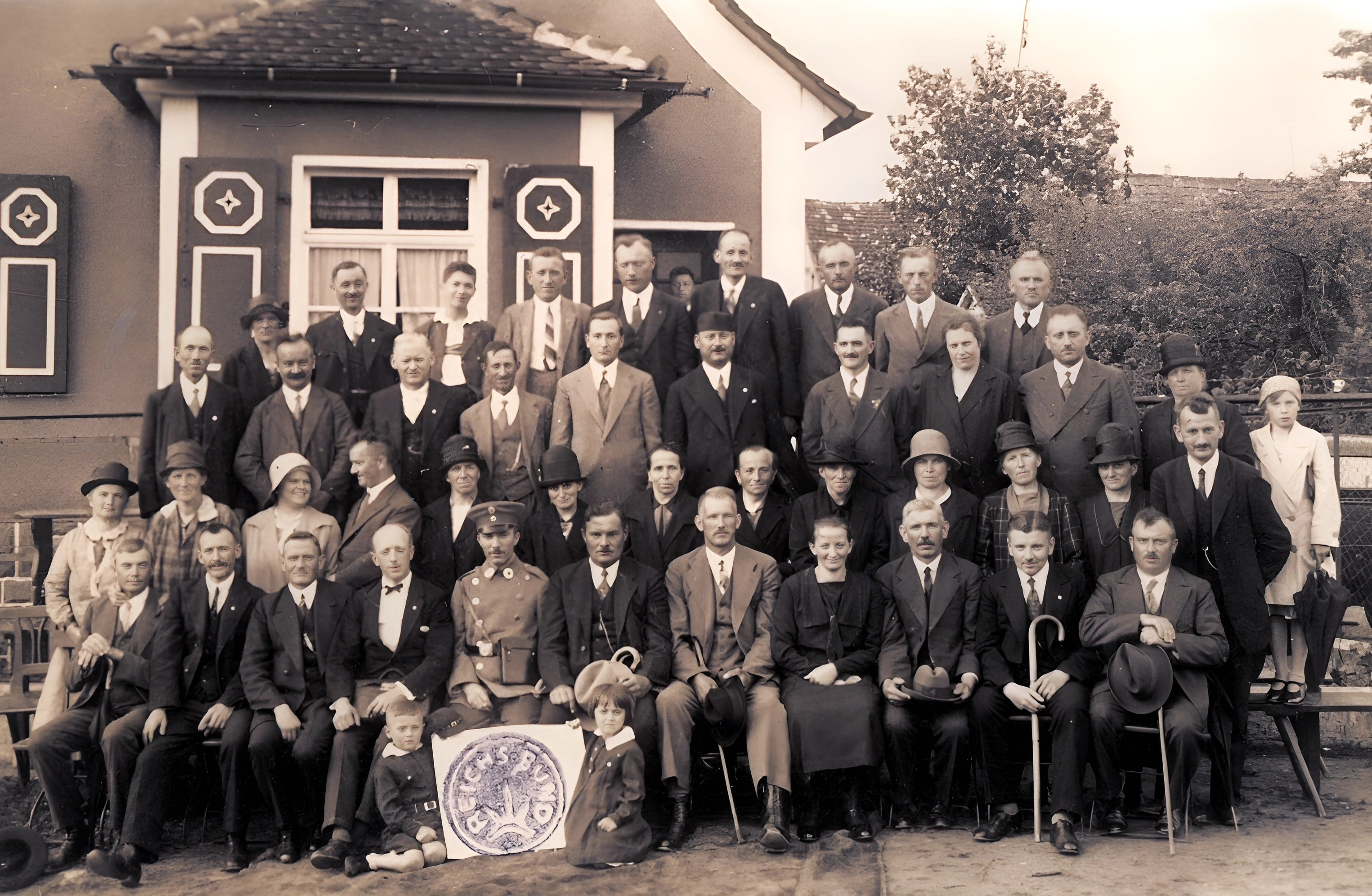 Gruppenfoto "Der Reichsbund" um 1947
