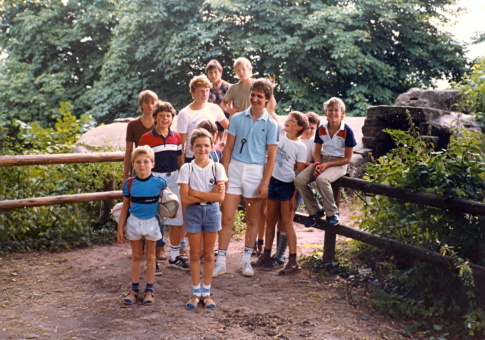 Ministrantenausflug nach Wertheim 1983