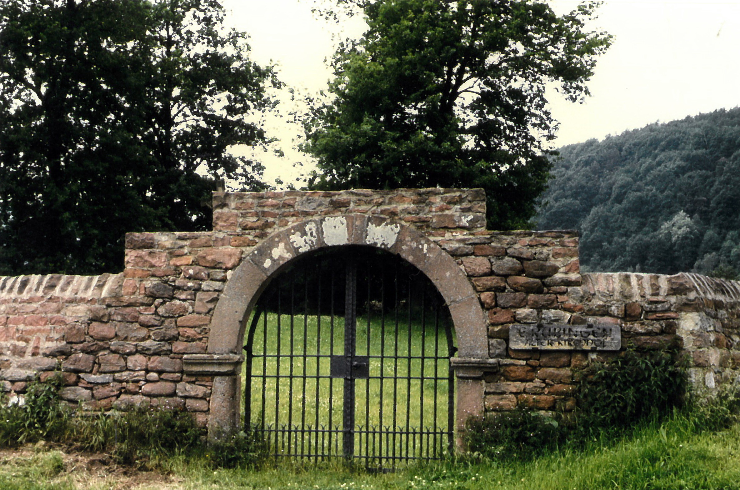 Das neue Eingangstor