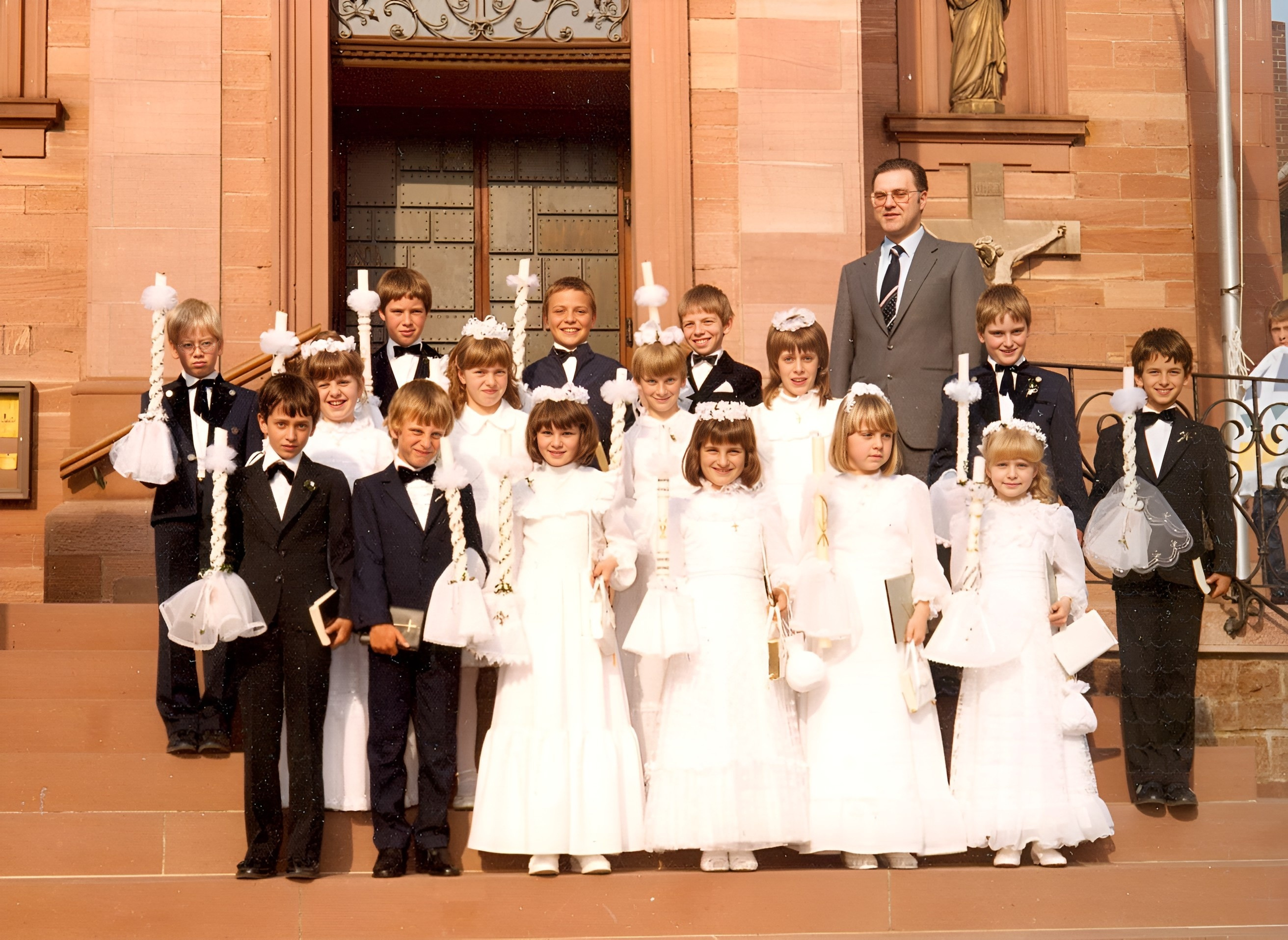 Gruppenfoto Erstkommunion 1984