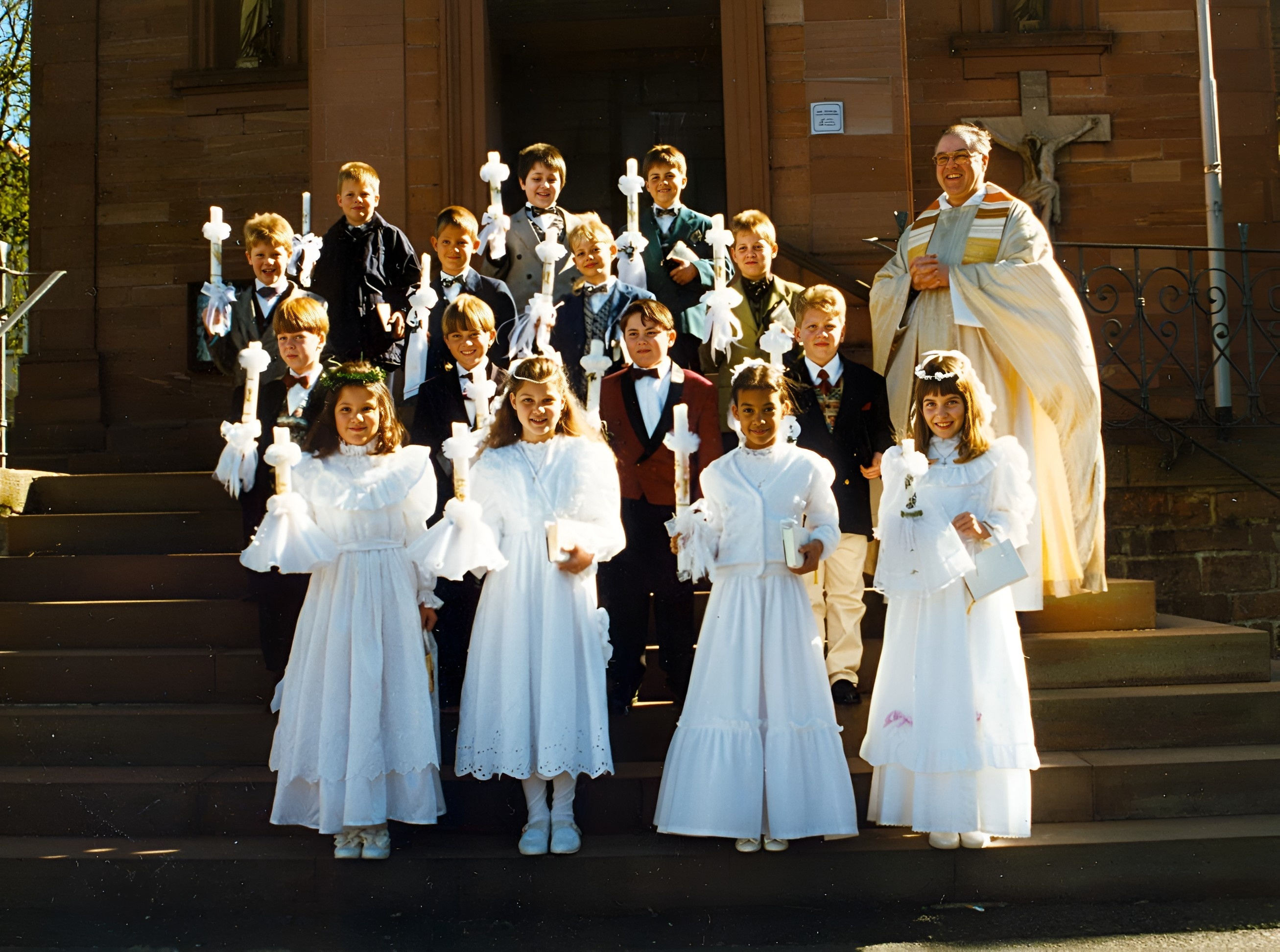 Gruppenfoto Erstkommunion 8