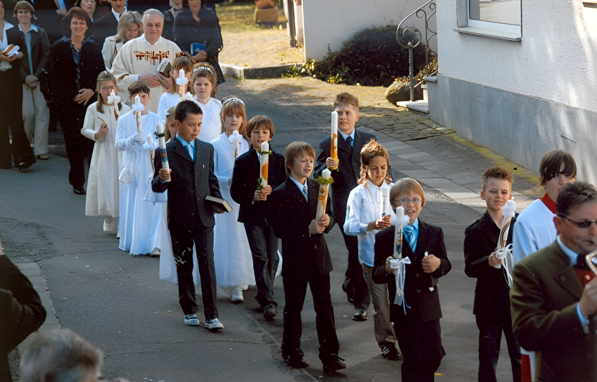 Gruppenfoto Erstkommunion 19