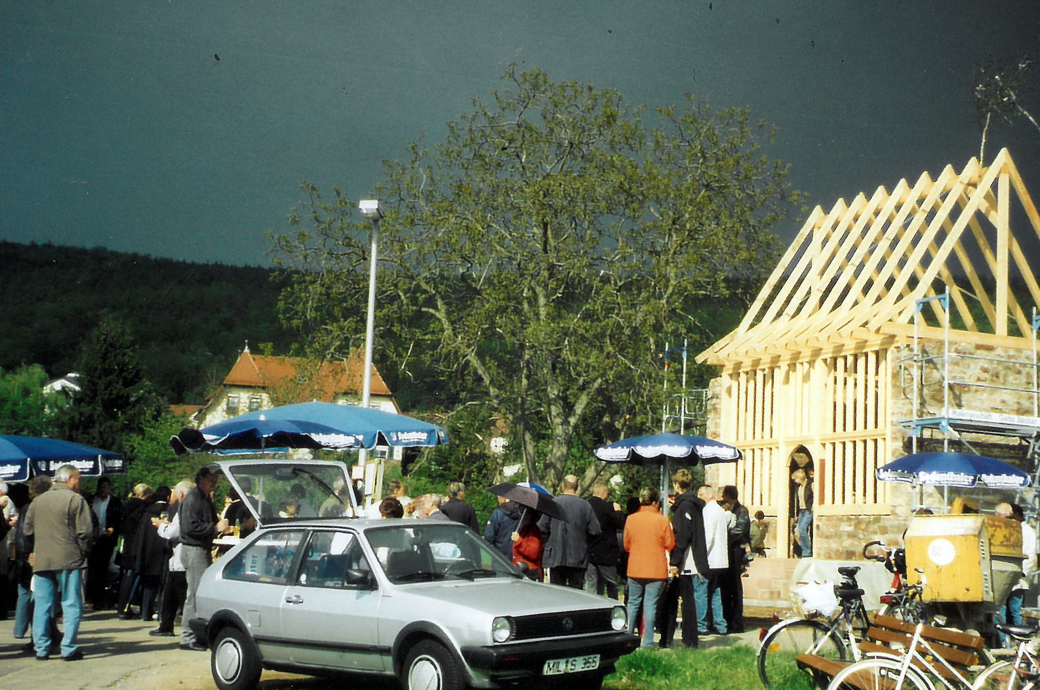 Richtfest im Jahr 2005
