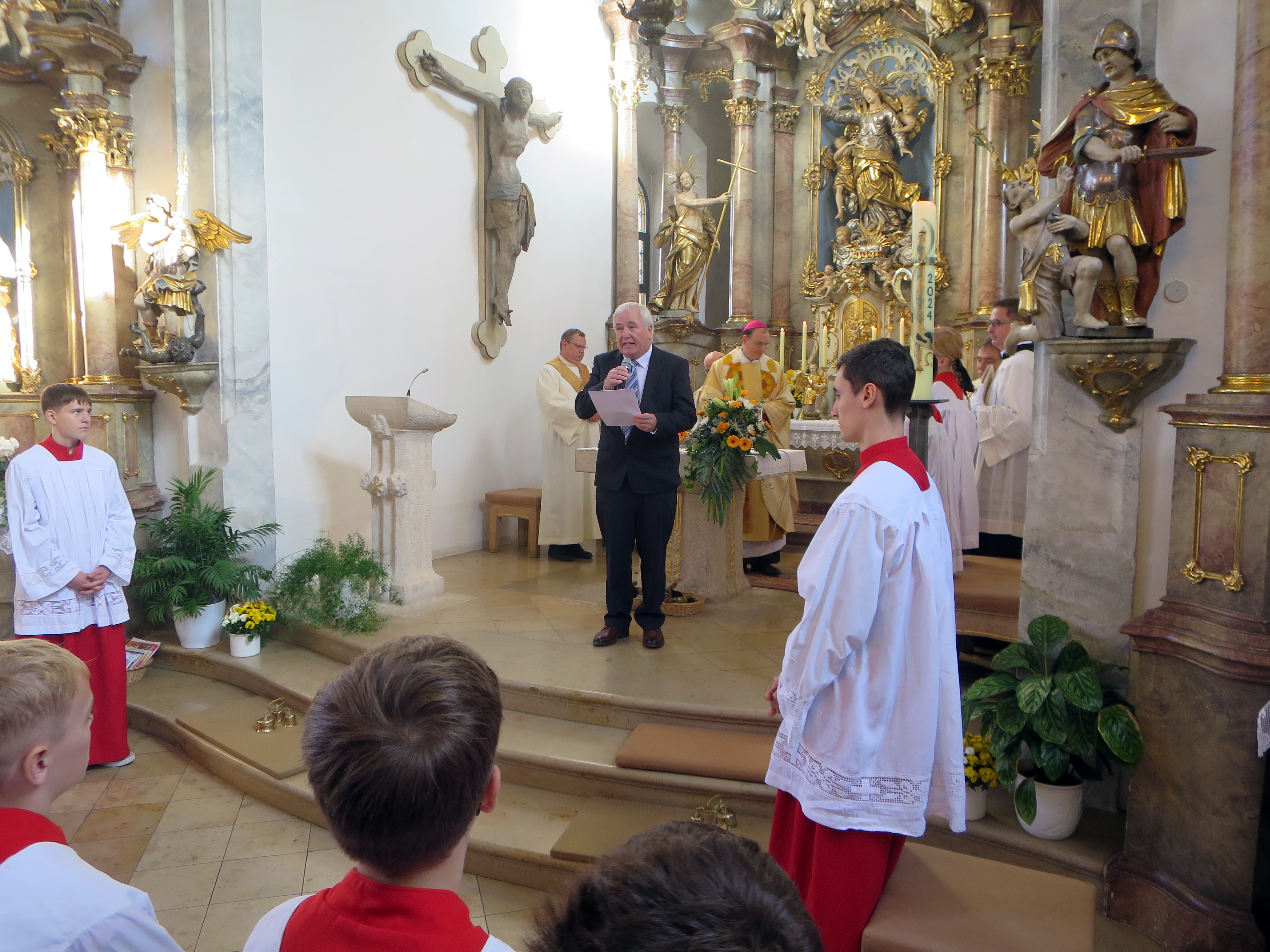 Festgottesdienst anlässlich des Jubiläums 400 Jahre Pfarrkirche Röllfeld