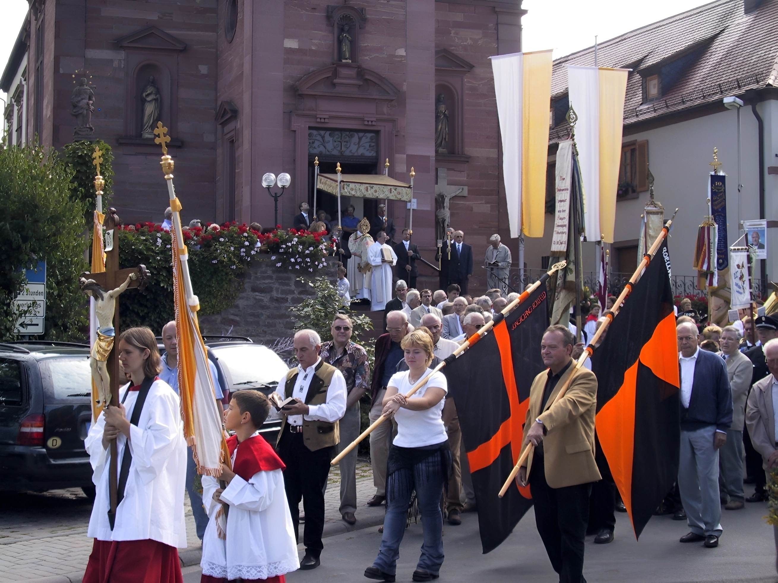 Kirchenpatrozinium "Mariä Himmelfahrt" am 15.08.2002