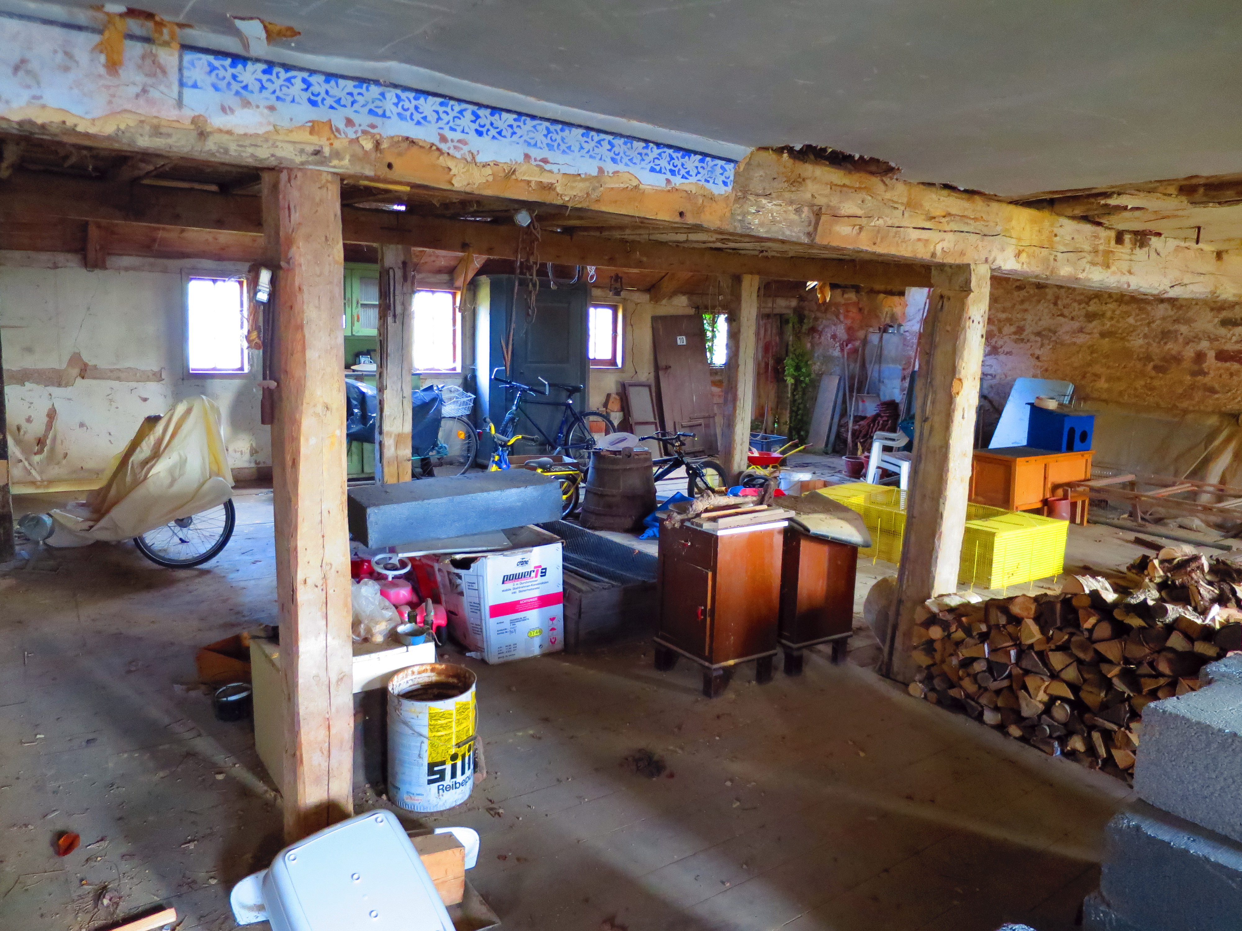 Im Innern der Josephsmühle