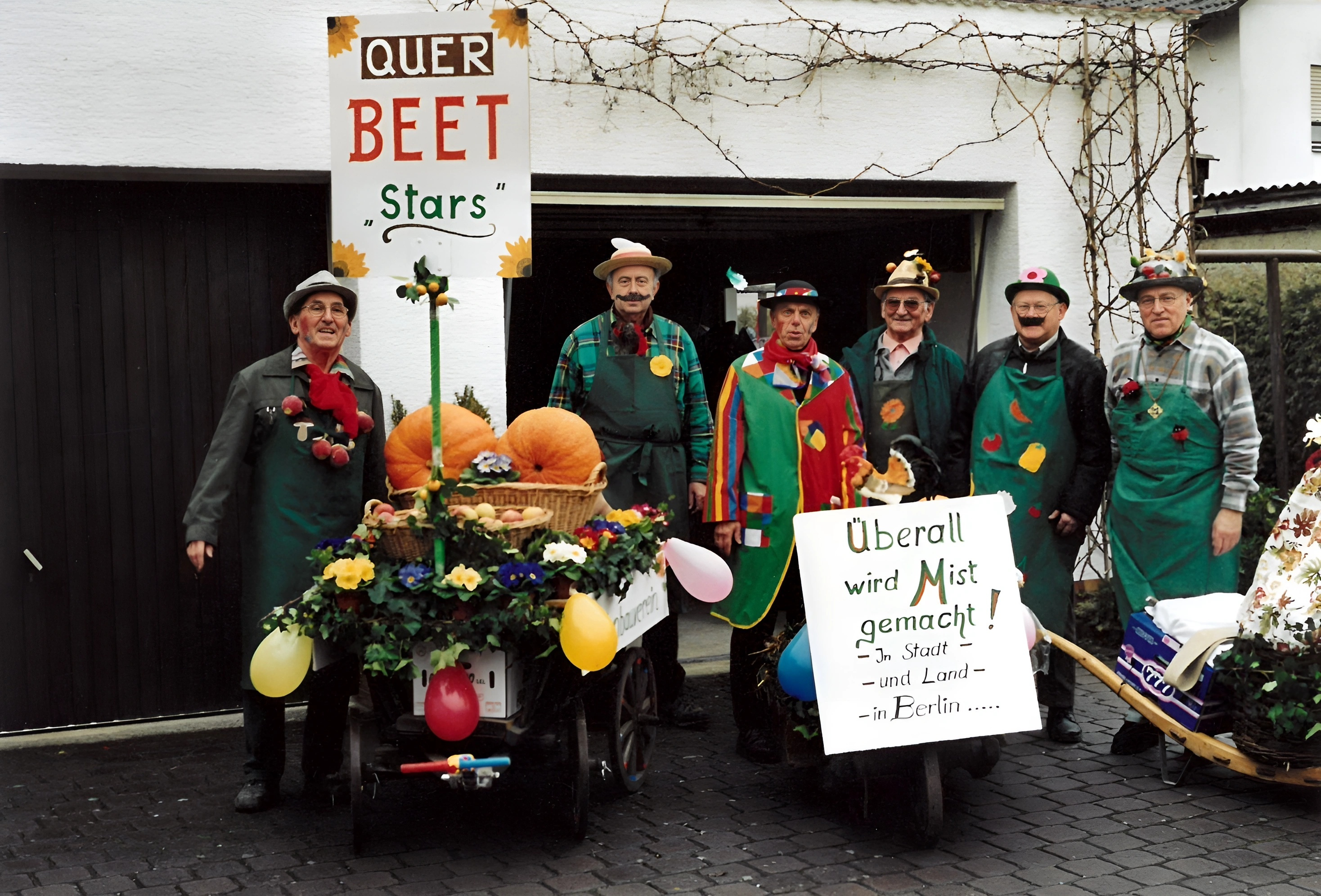 Der Gartenbauverein Röllfeld an Fasching 2004