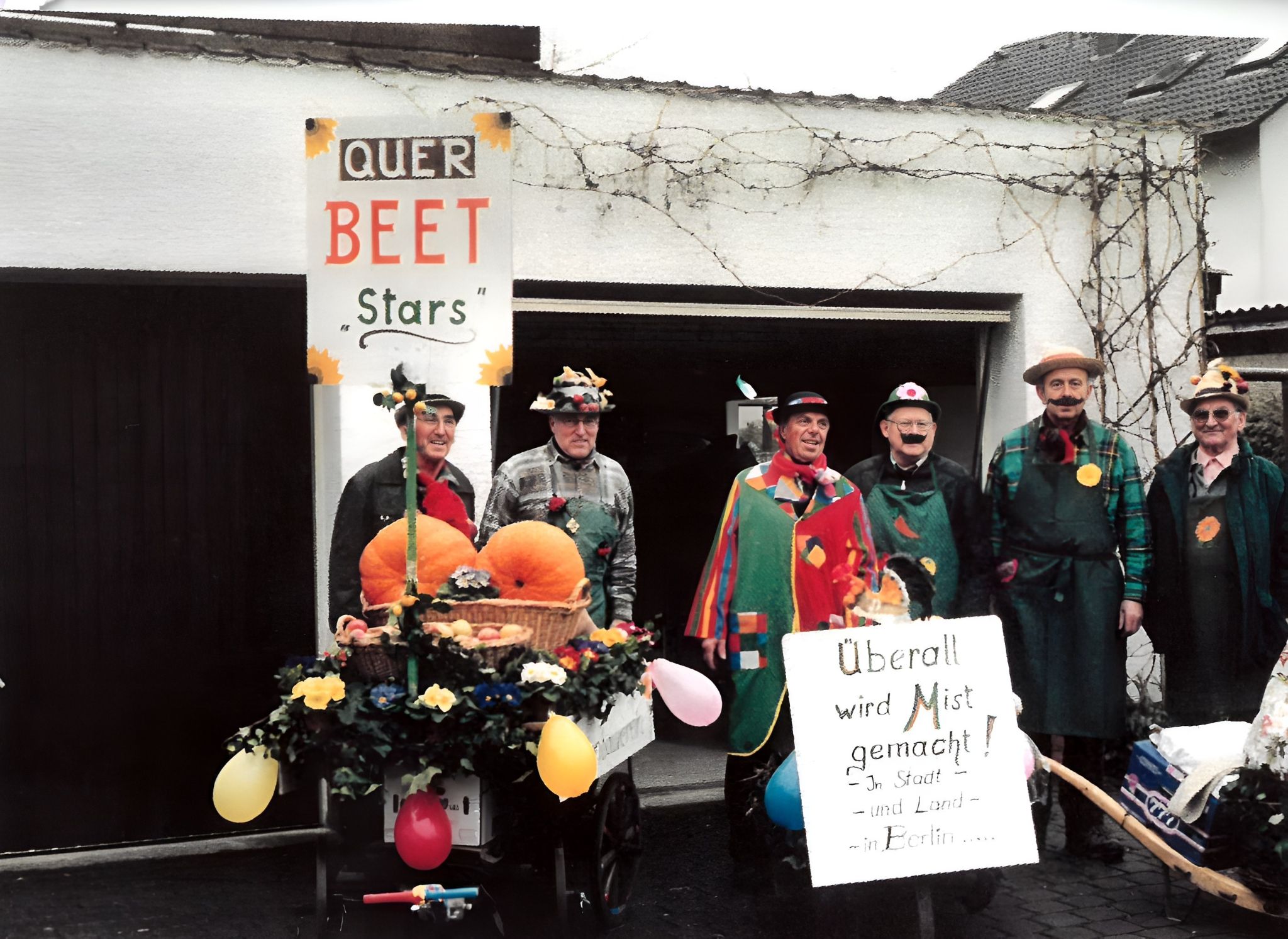 Der Gartenbauverein Röllfeld an Fasching 2004