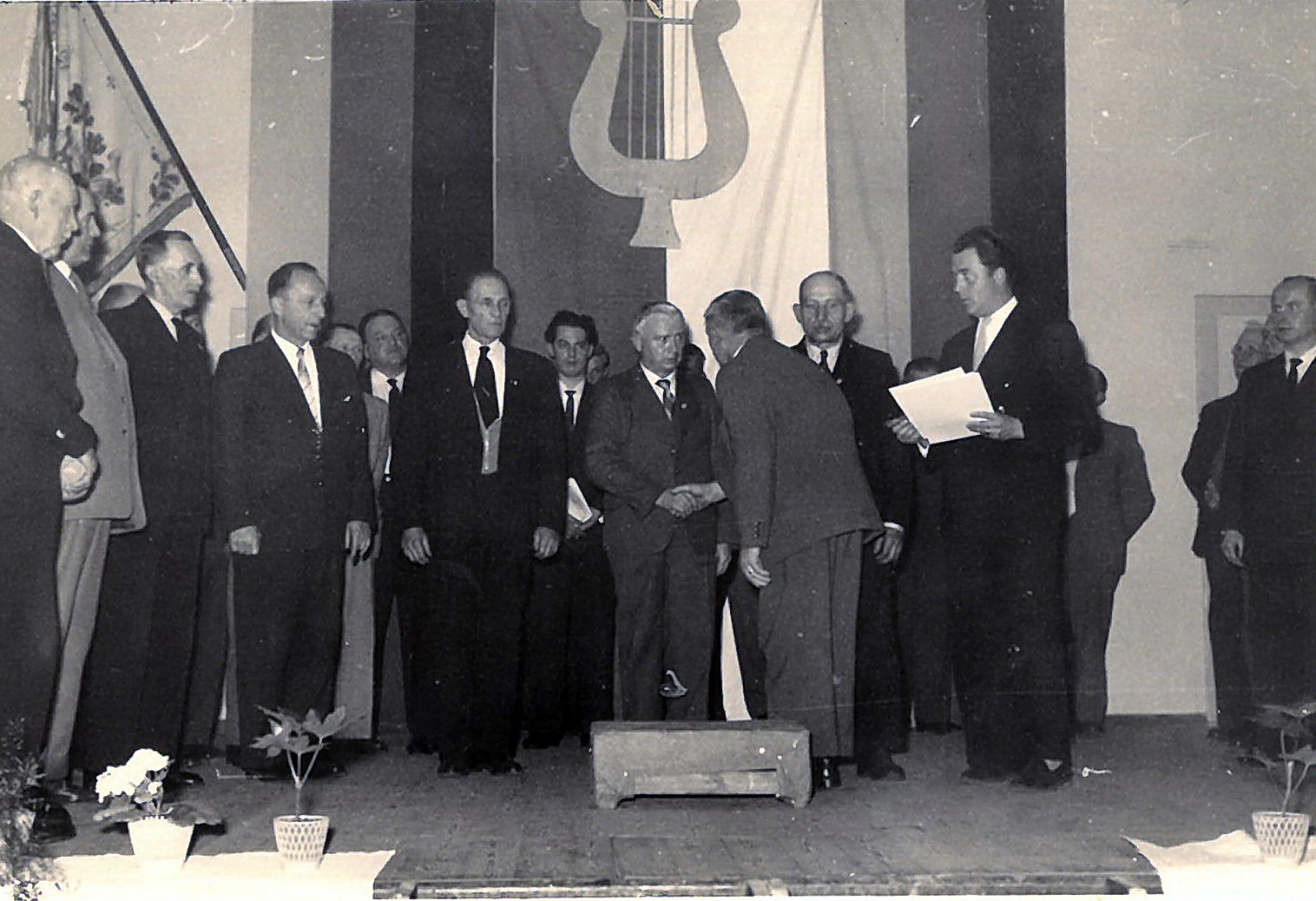 Mitgliederehrung 1952