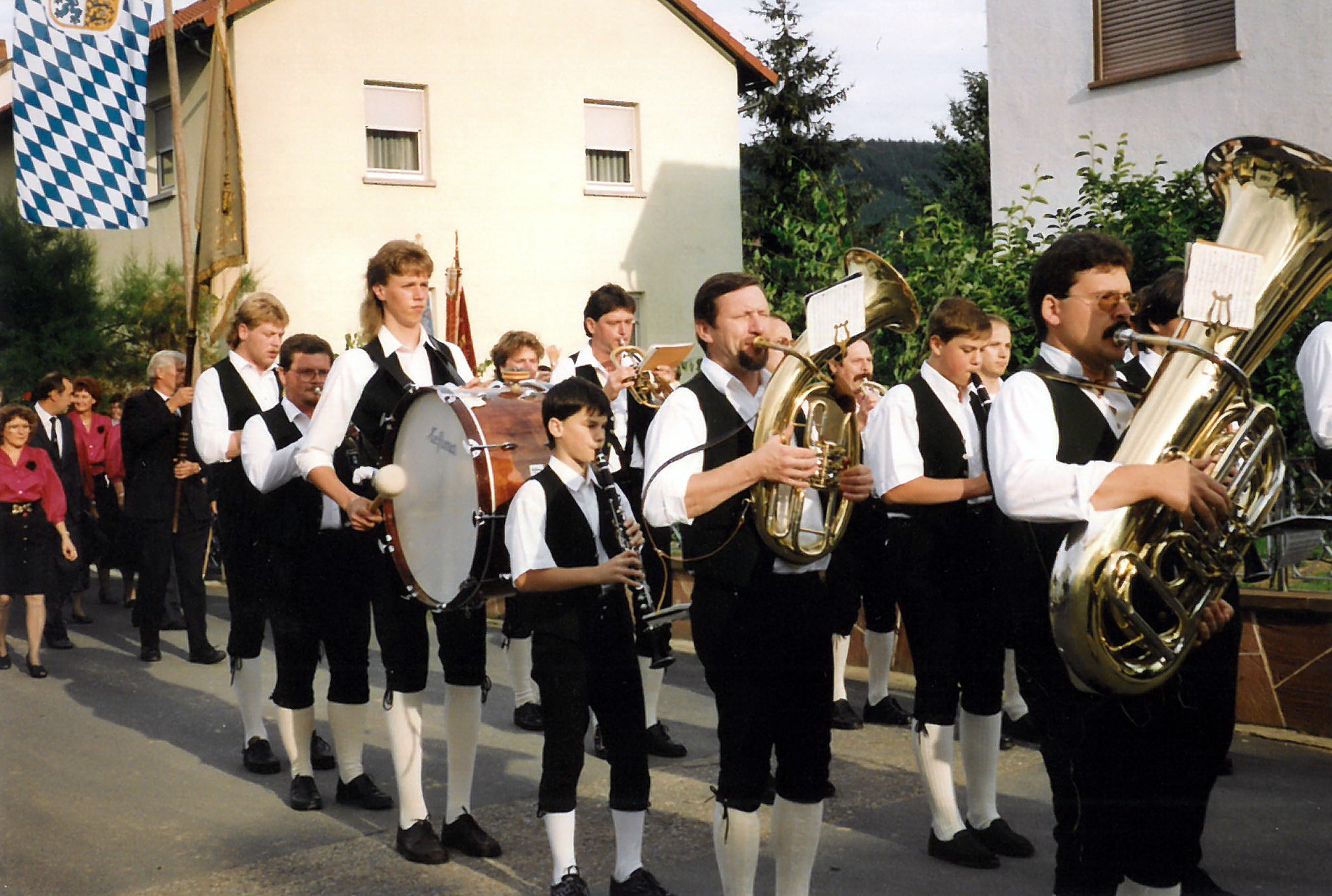Festzug 100 Jahre Gesangverein Röllfeld
