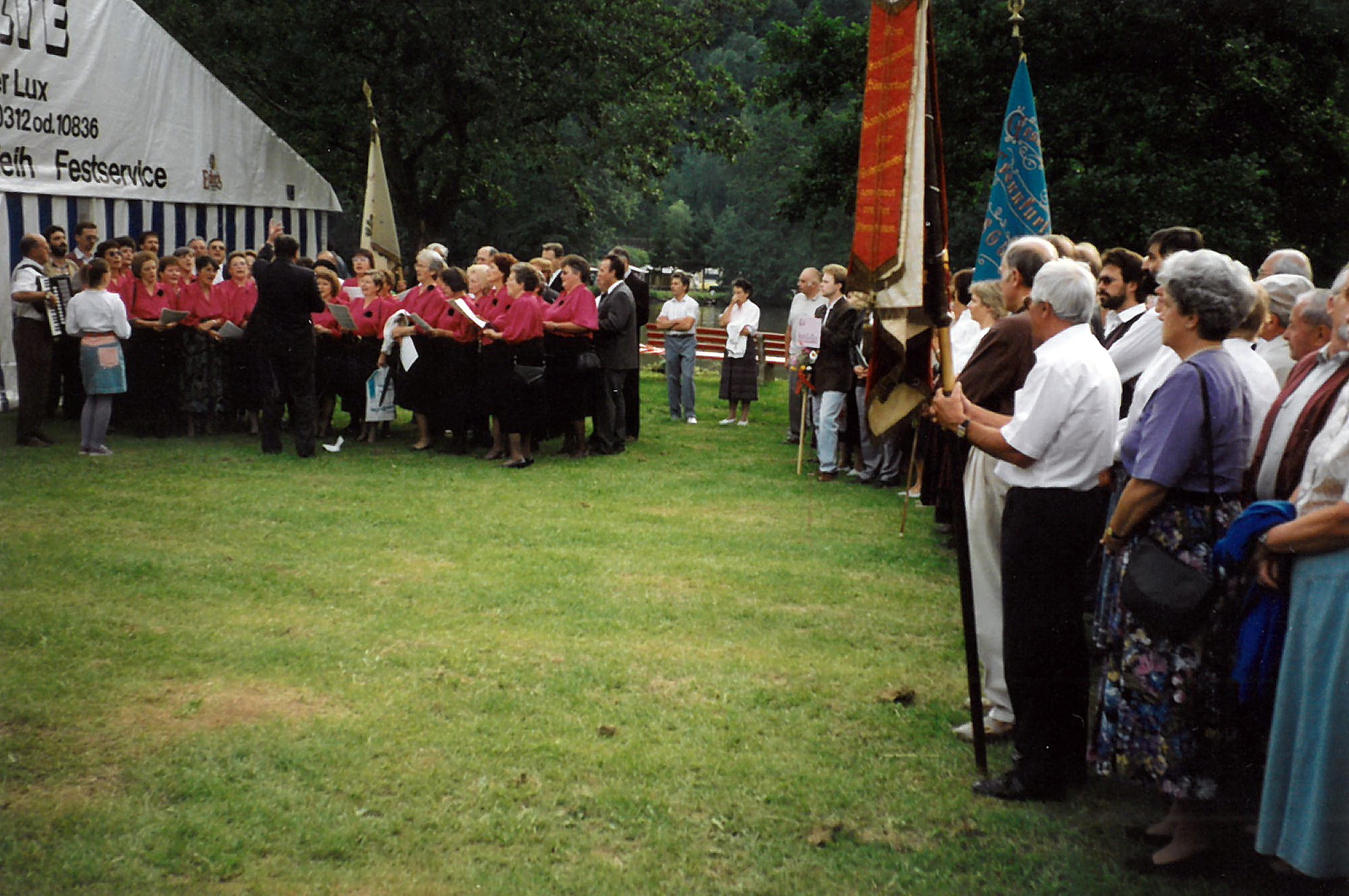 Festzug 100 Jahre Gesangverein Röllfeld