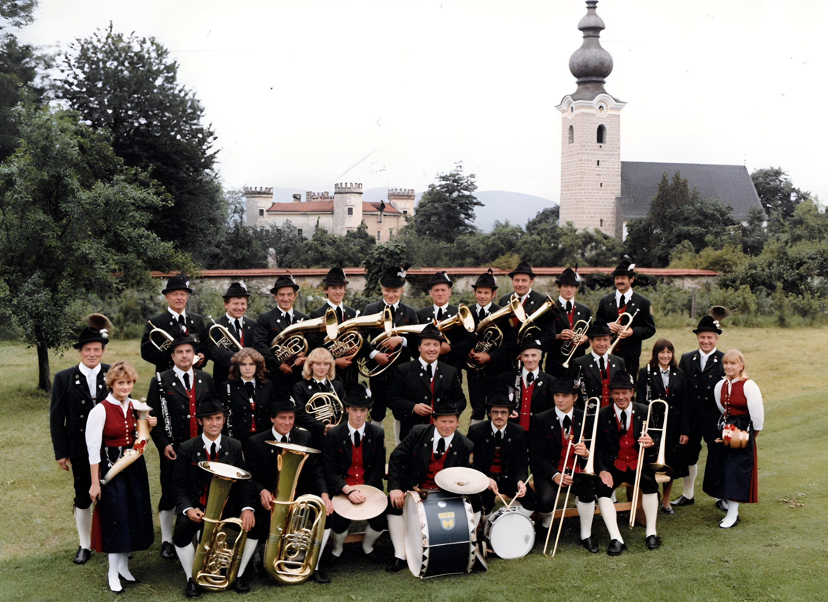 Die Musikkapelle Marzoll 1998