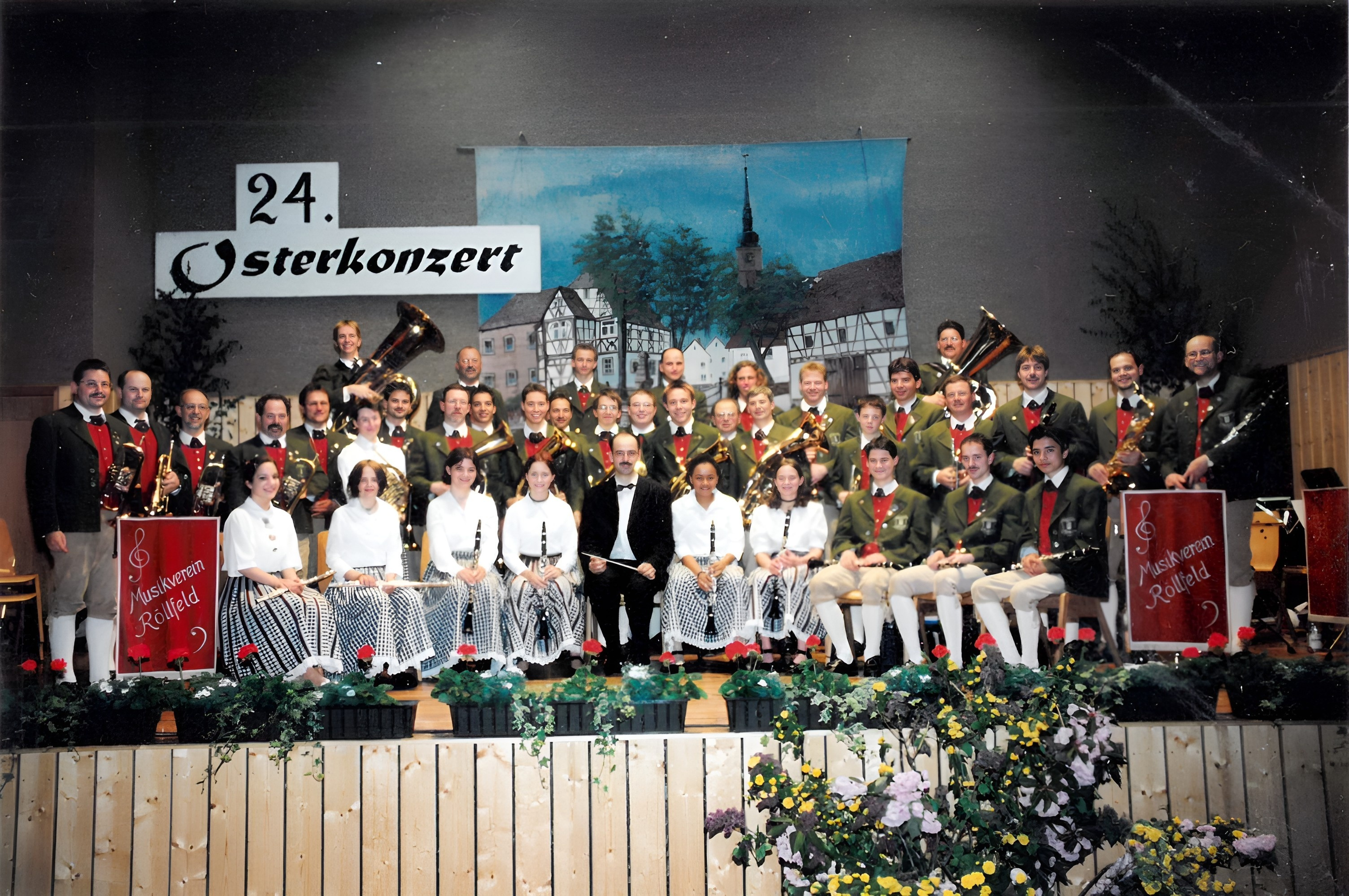 Gruppenfoto zum 24. Osterkonzert