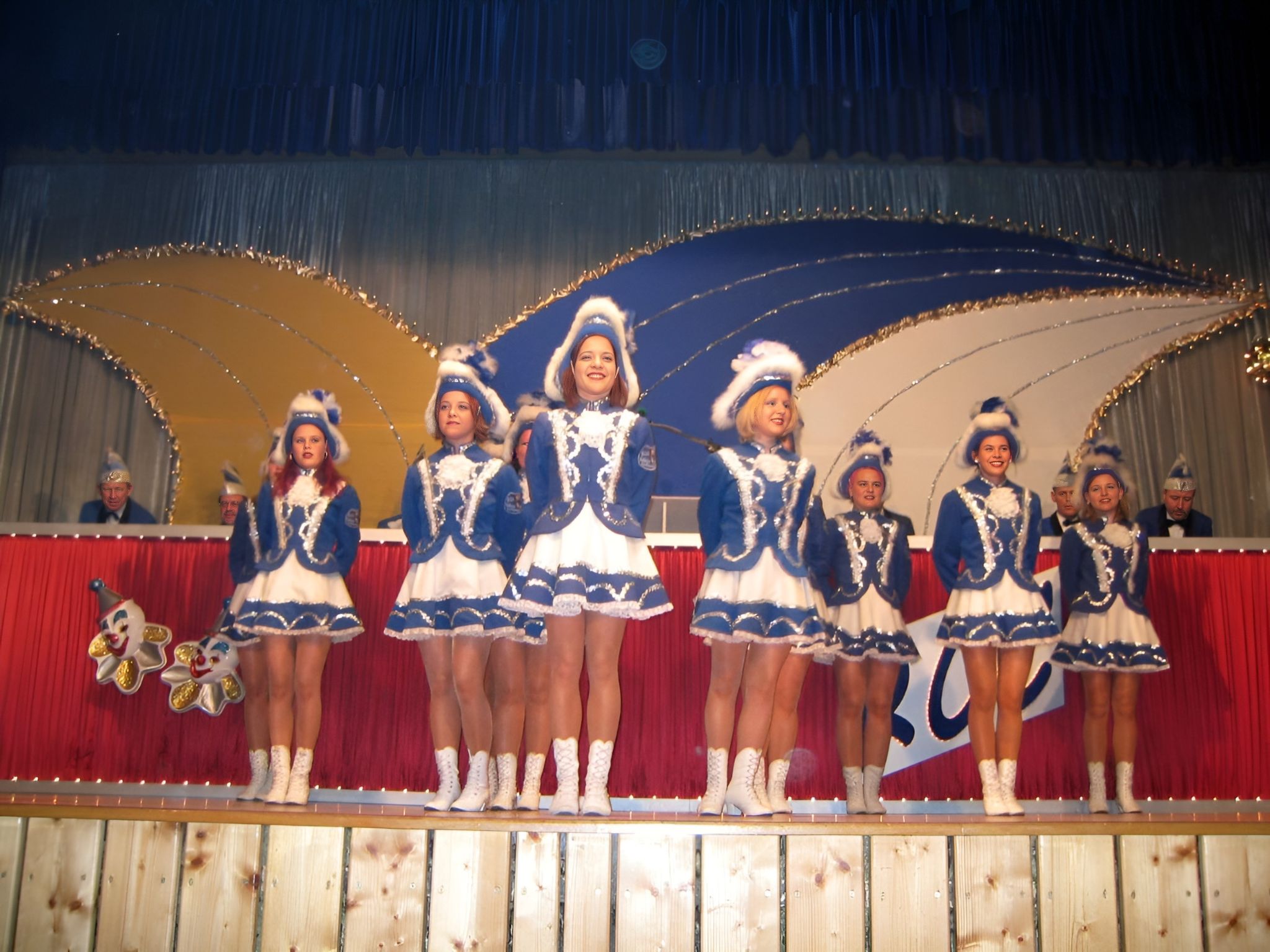 Garde während der Sitzung im Jahr 2003