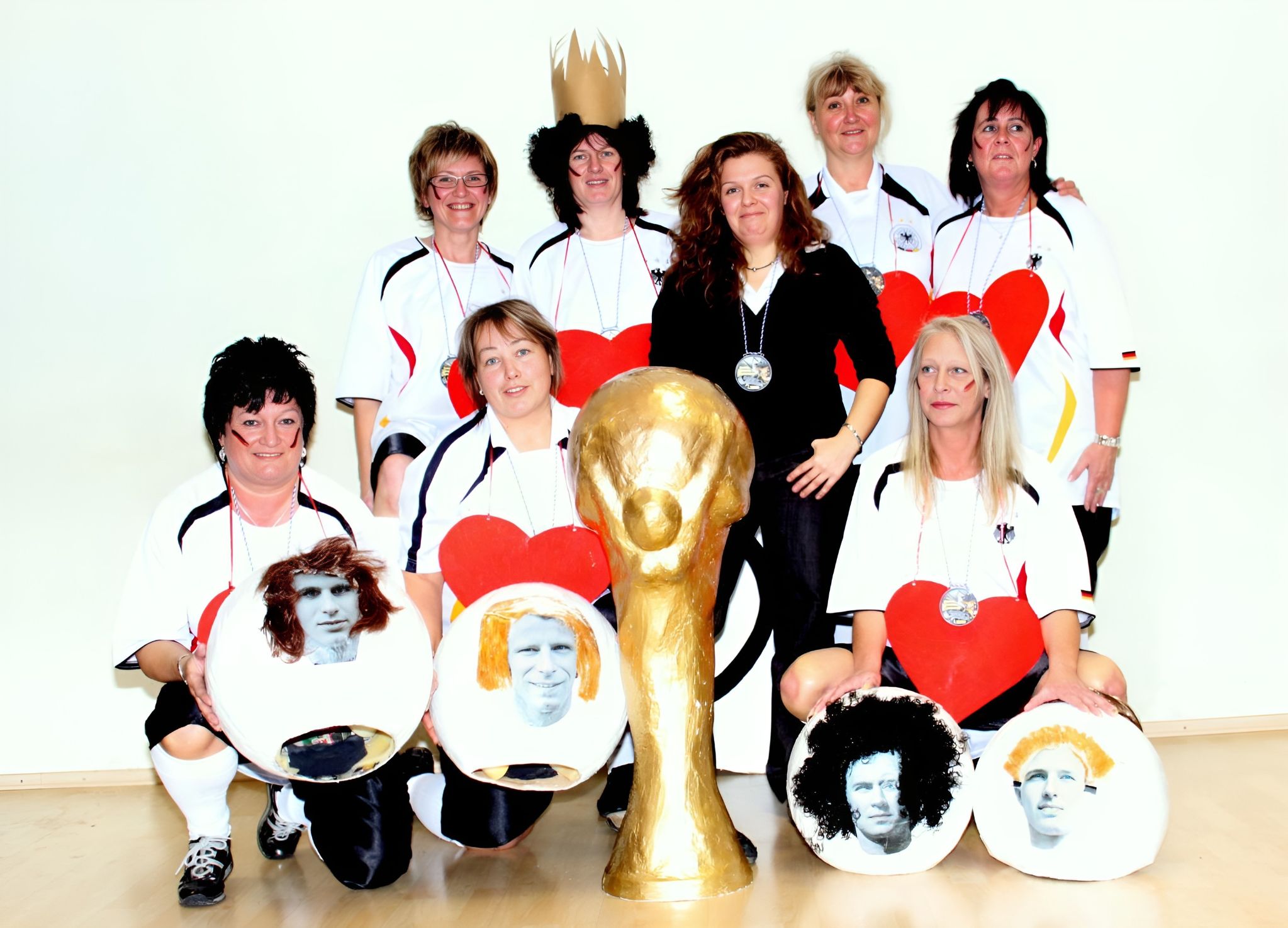 Die Garde Fußballidole im Jahr 2010