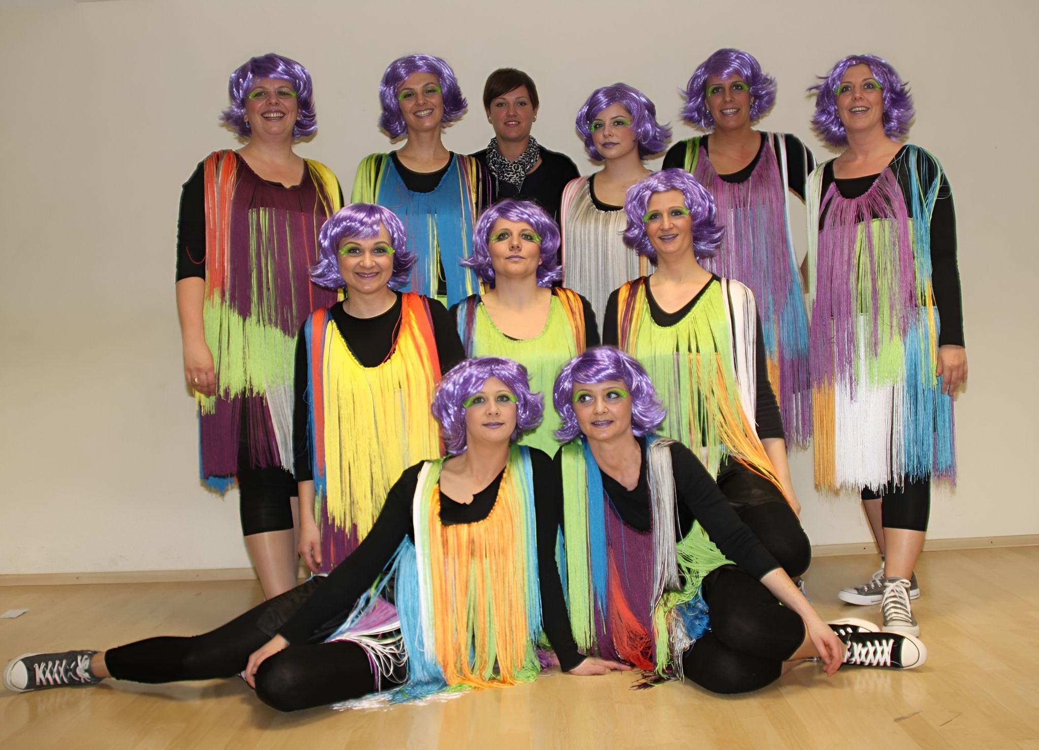 Die Garde Dance Sisters im Jahr 2011