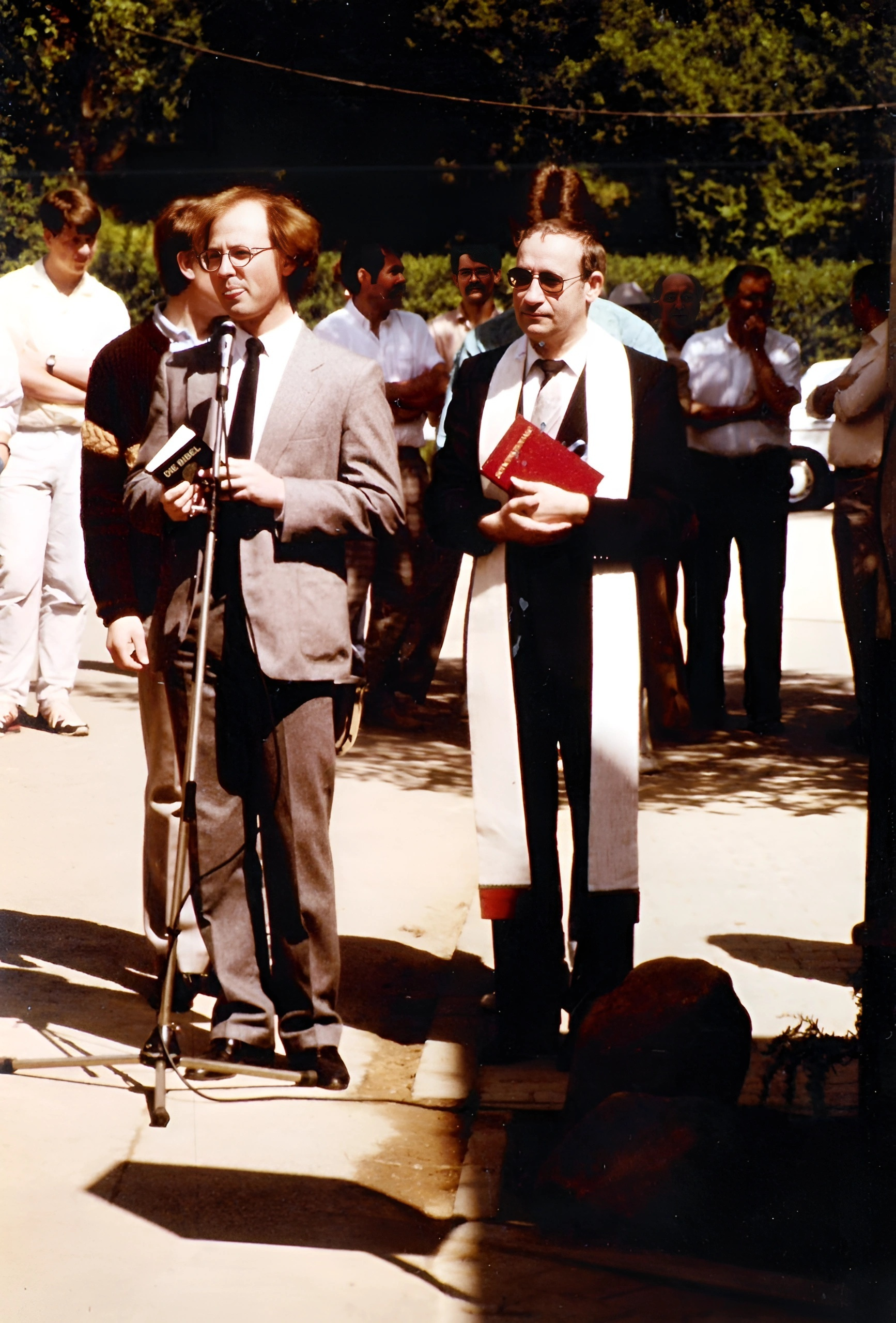 Pfarrer Appel der evang. Kirchengemeinde