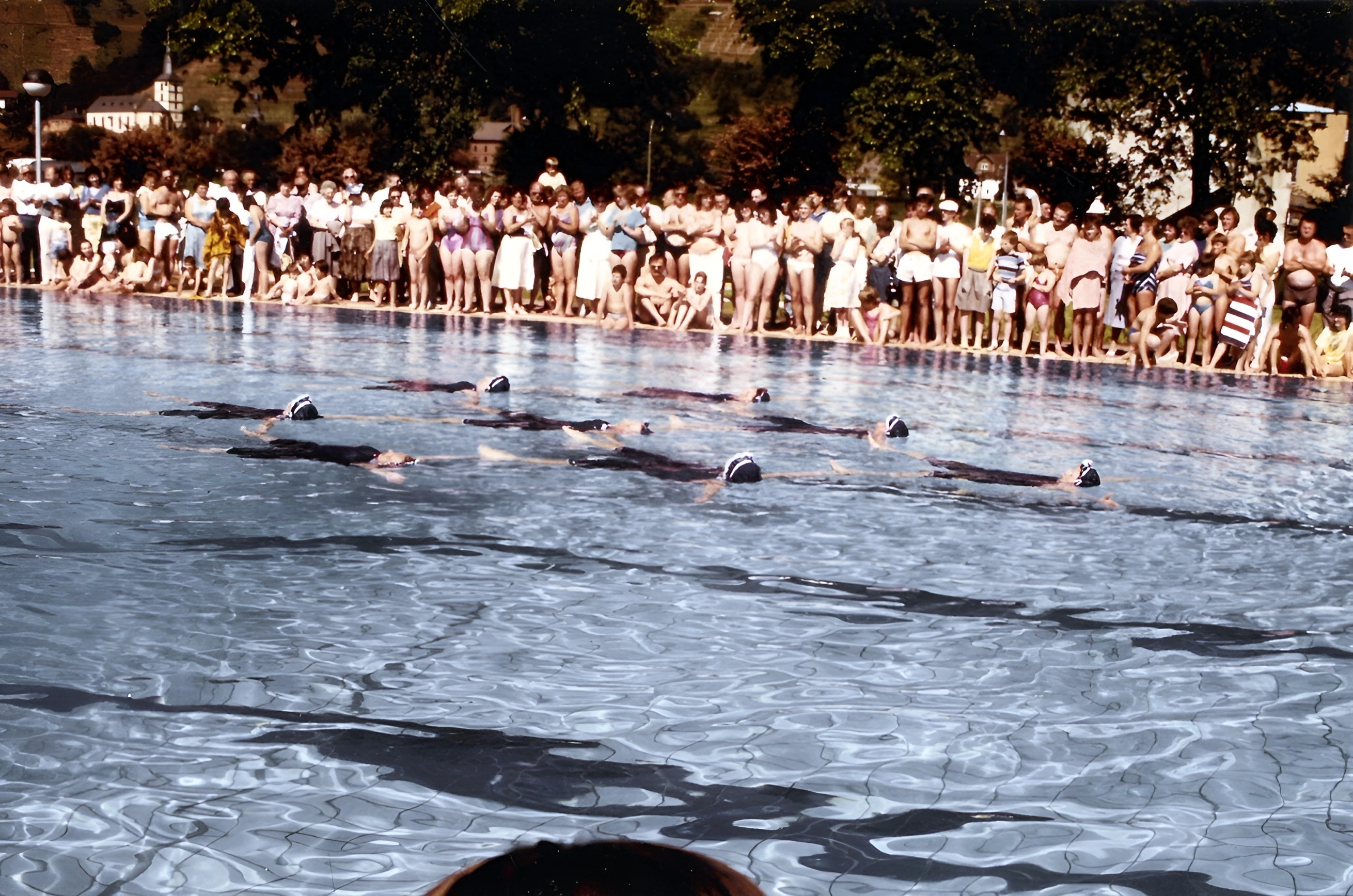 Wasserballettvorführungen