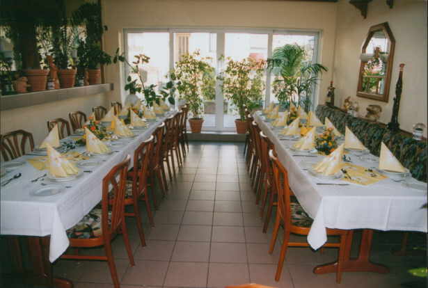 Blick in den Gastraum