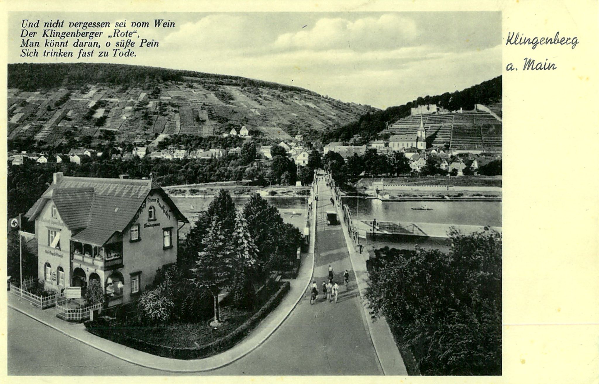 Ansichtskarte von 1940