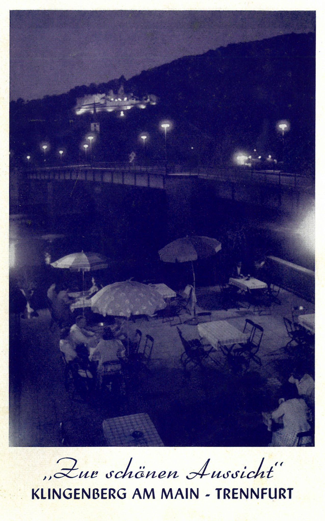 Leporello "Zur Schönen Aussicht" um 1950