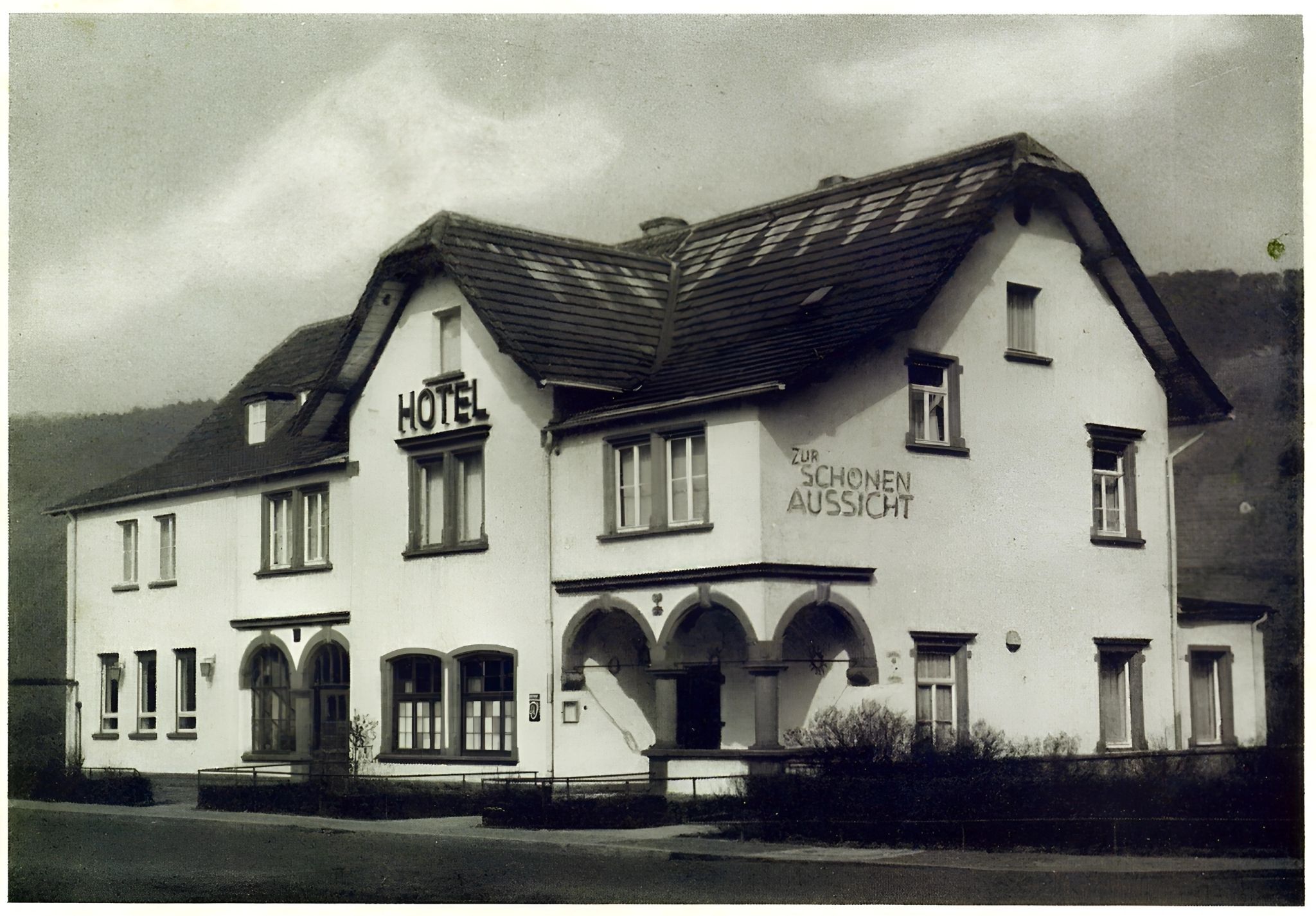 Leporello "Zur Schönen Aussicht" um 1950