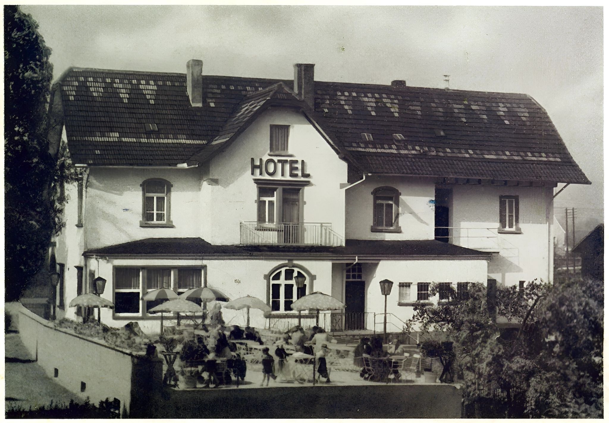 Leporello "Zur Schönen Aussicht" um 1950