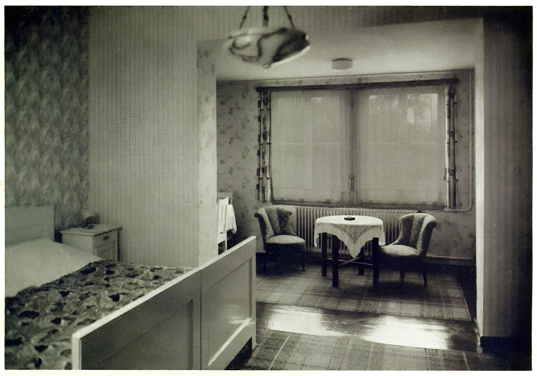 Leporello "Zur Schönen Aussicht" um 1950