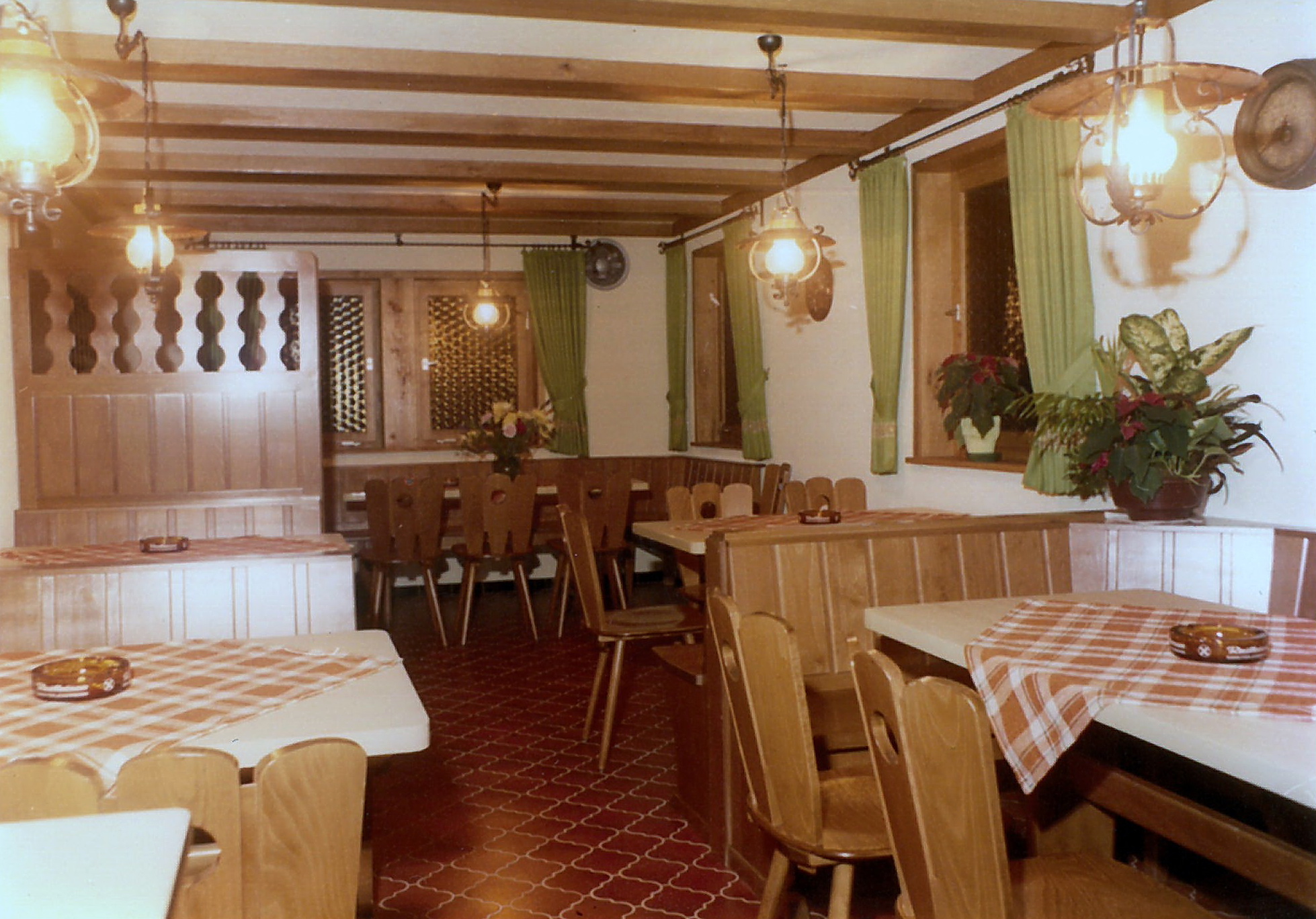 Blick in den Gastraum