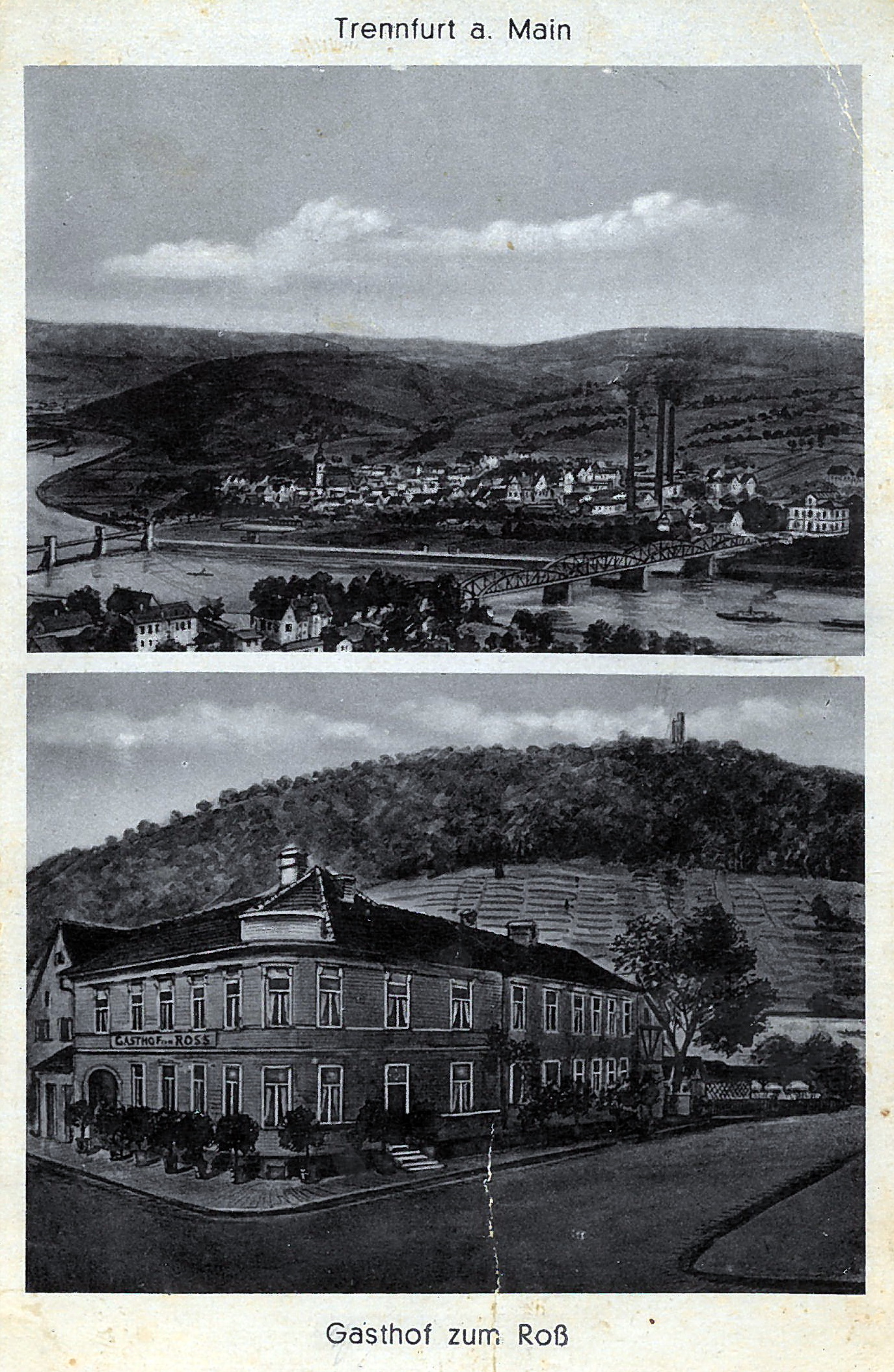 Ansichtskarte Gasthaus zum Ross