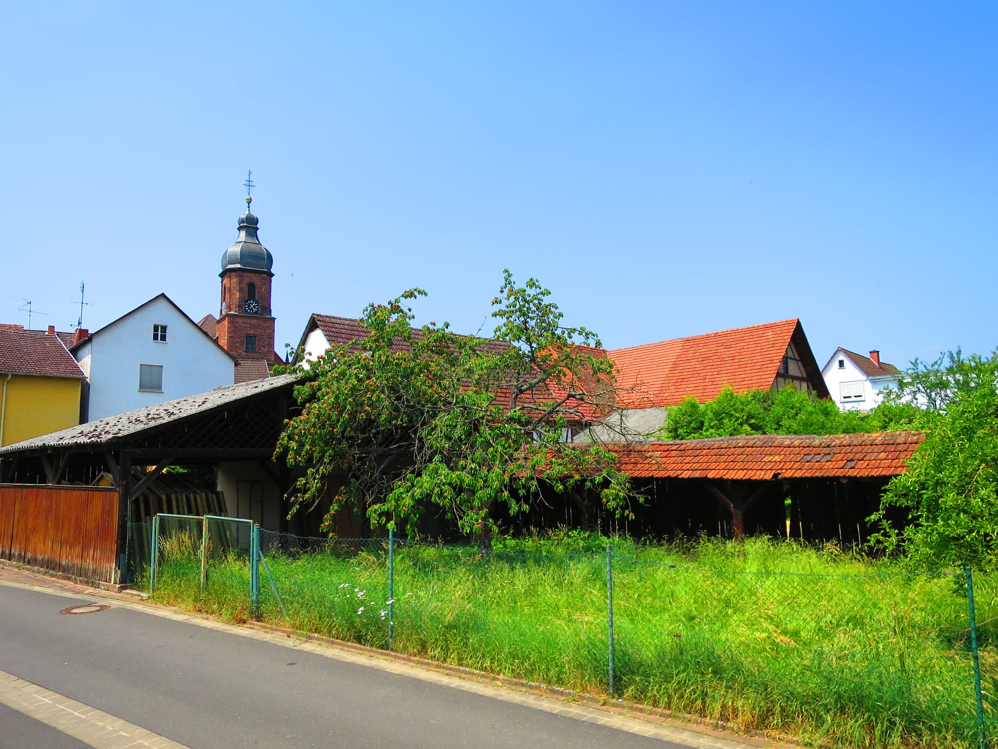 Hinter der Gaststätte zum Ross