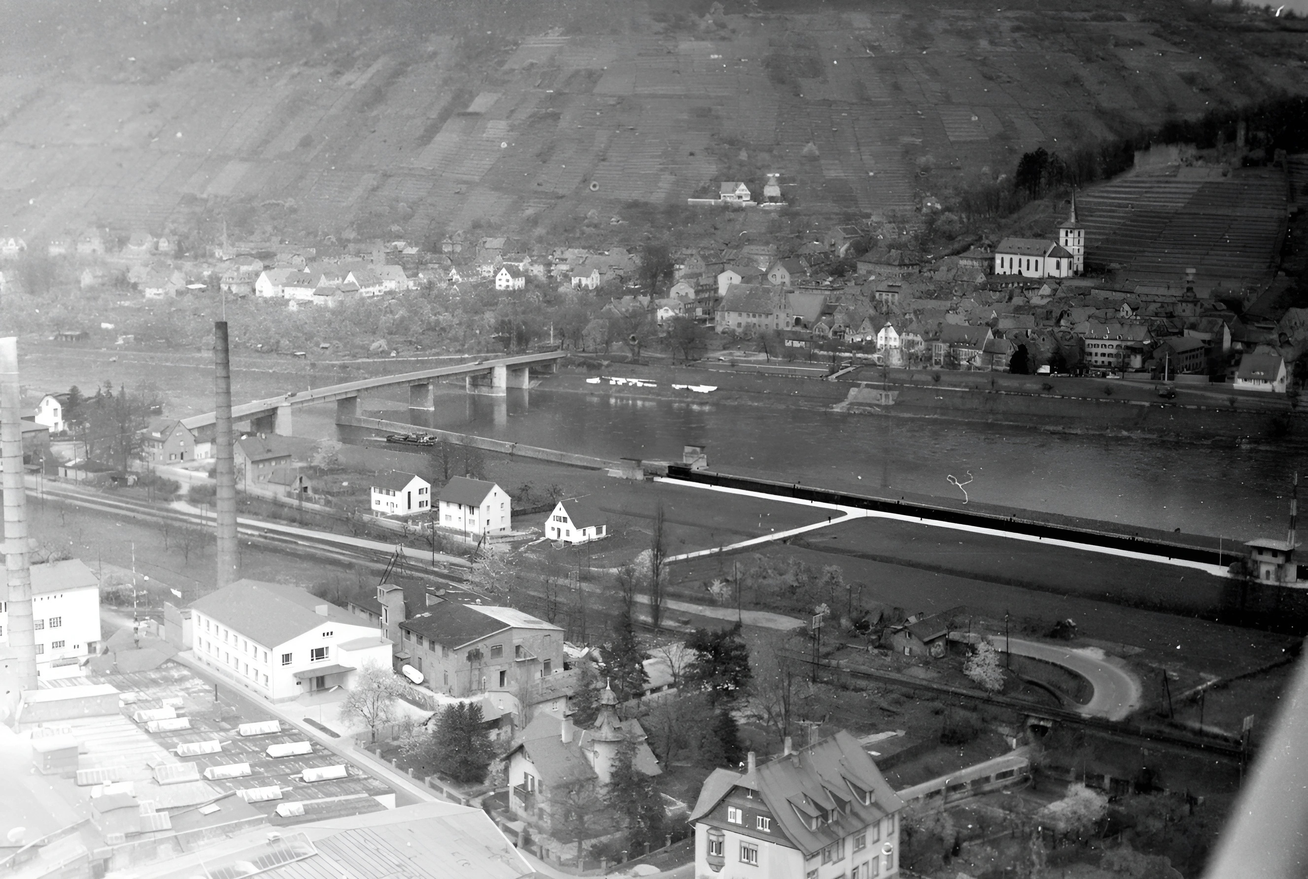 Luftaufnahme der Albertwerke