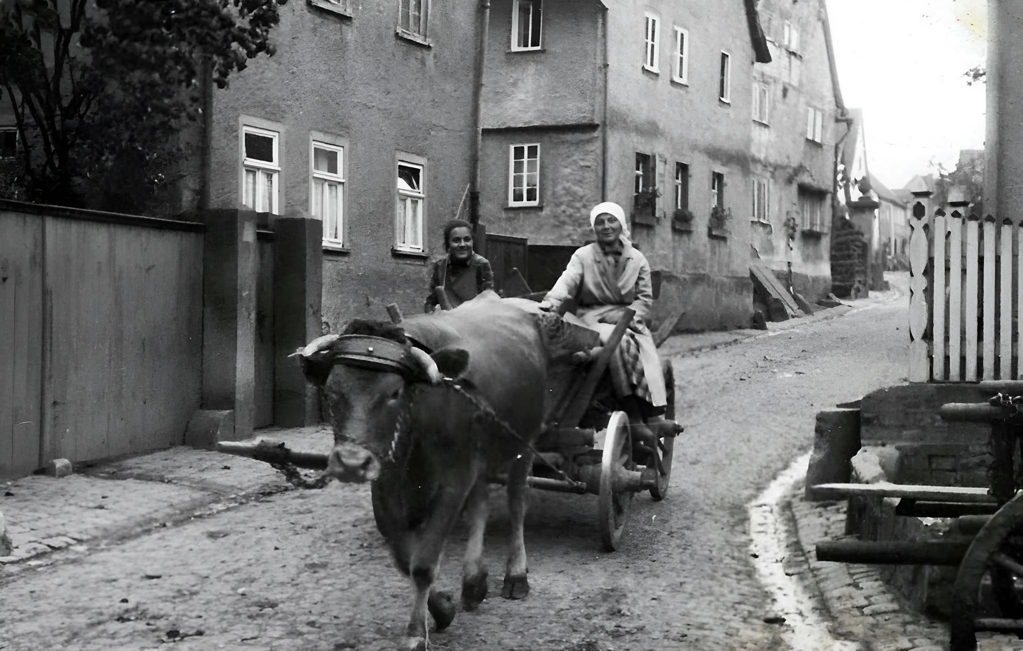 Die Ankergasse um 1935