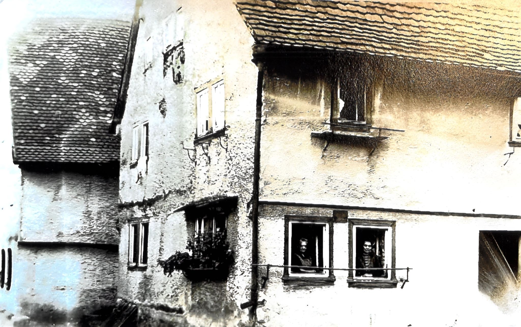 Die Ankergasse 19 (damals Haus-Nr. 66) ca. 1900-1920